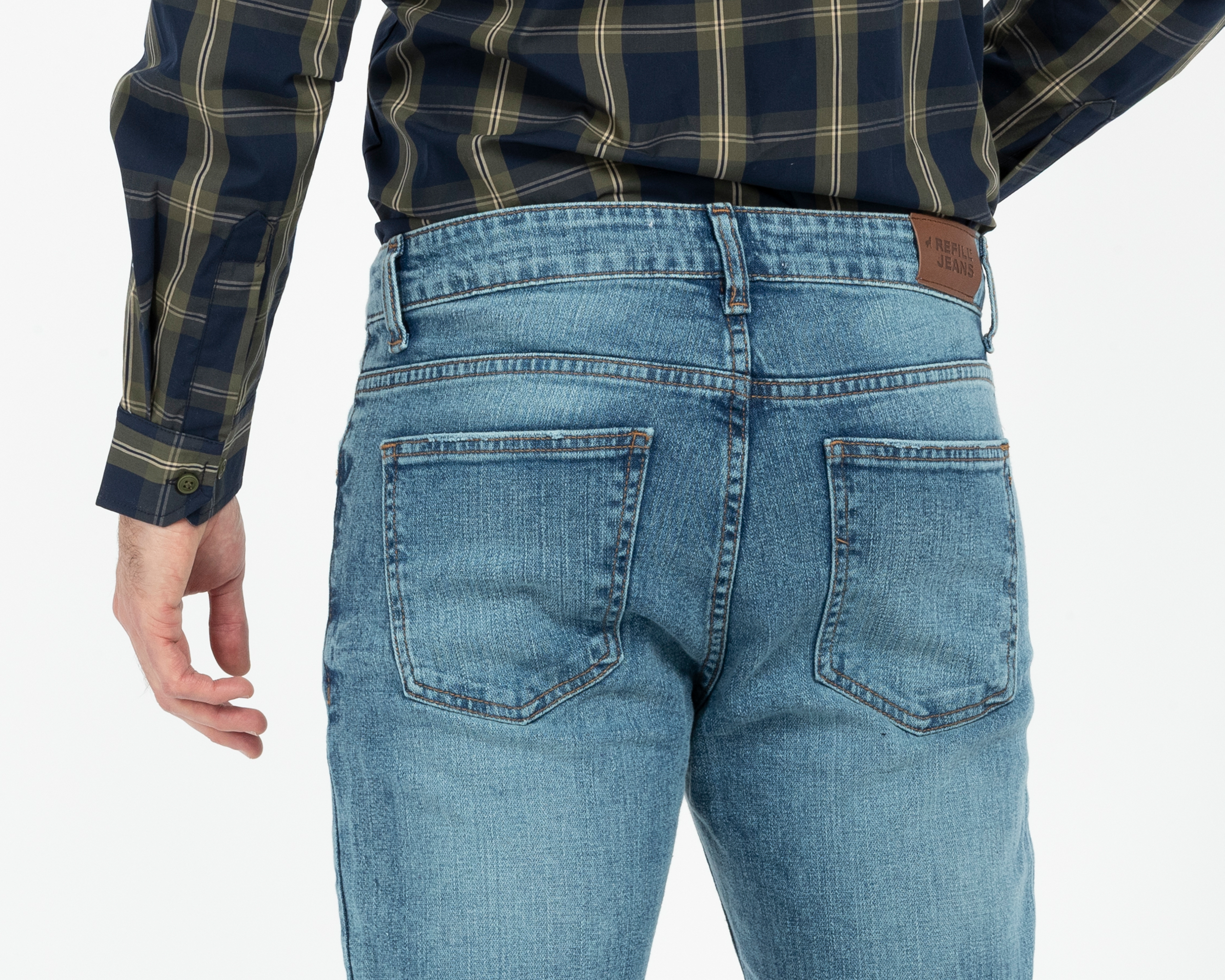 Foto 5 | Foto 5 | Jeans Slim Fit Refill para Hombre