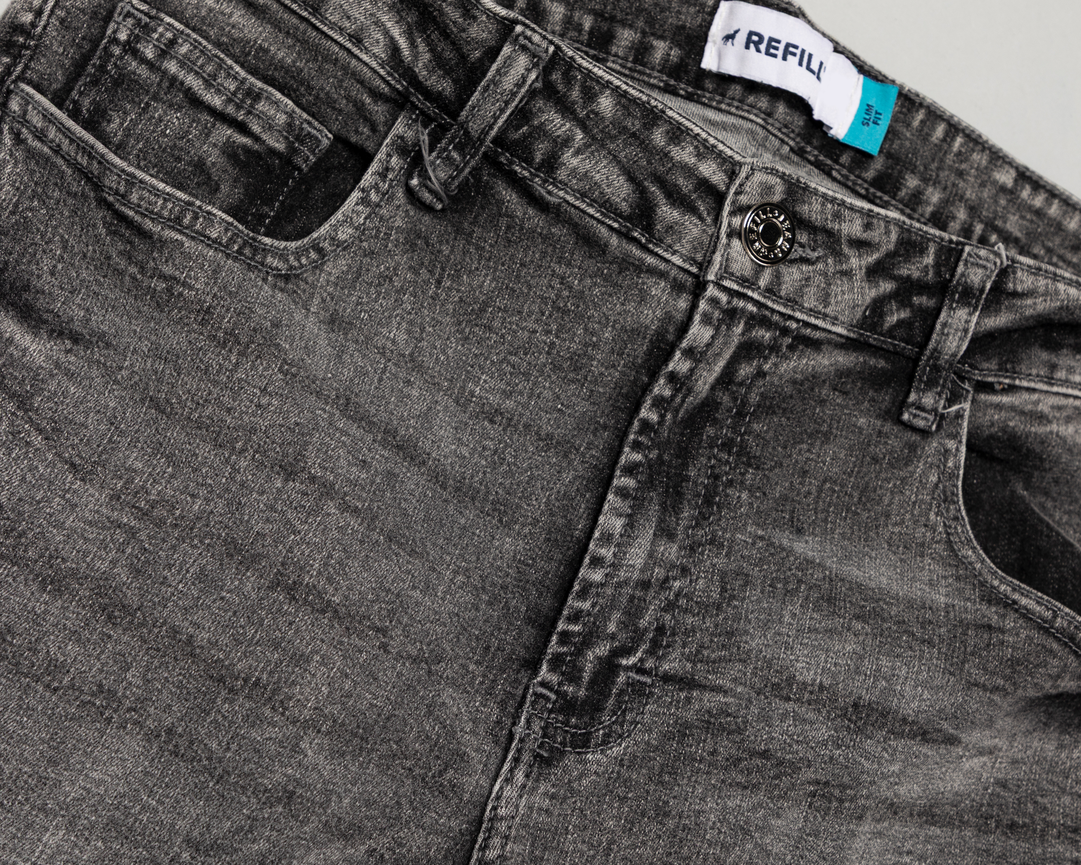 Foto 4 pulgar | Foto 3 | Jeans Slim Fit Refill para Hombre