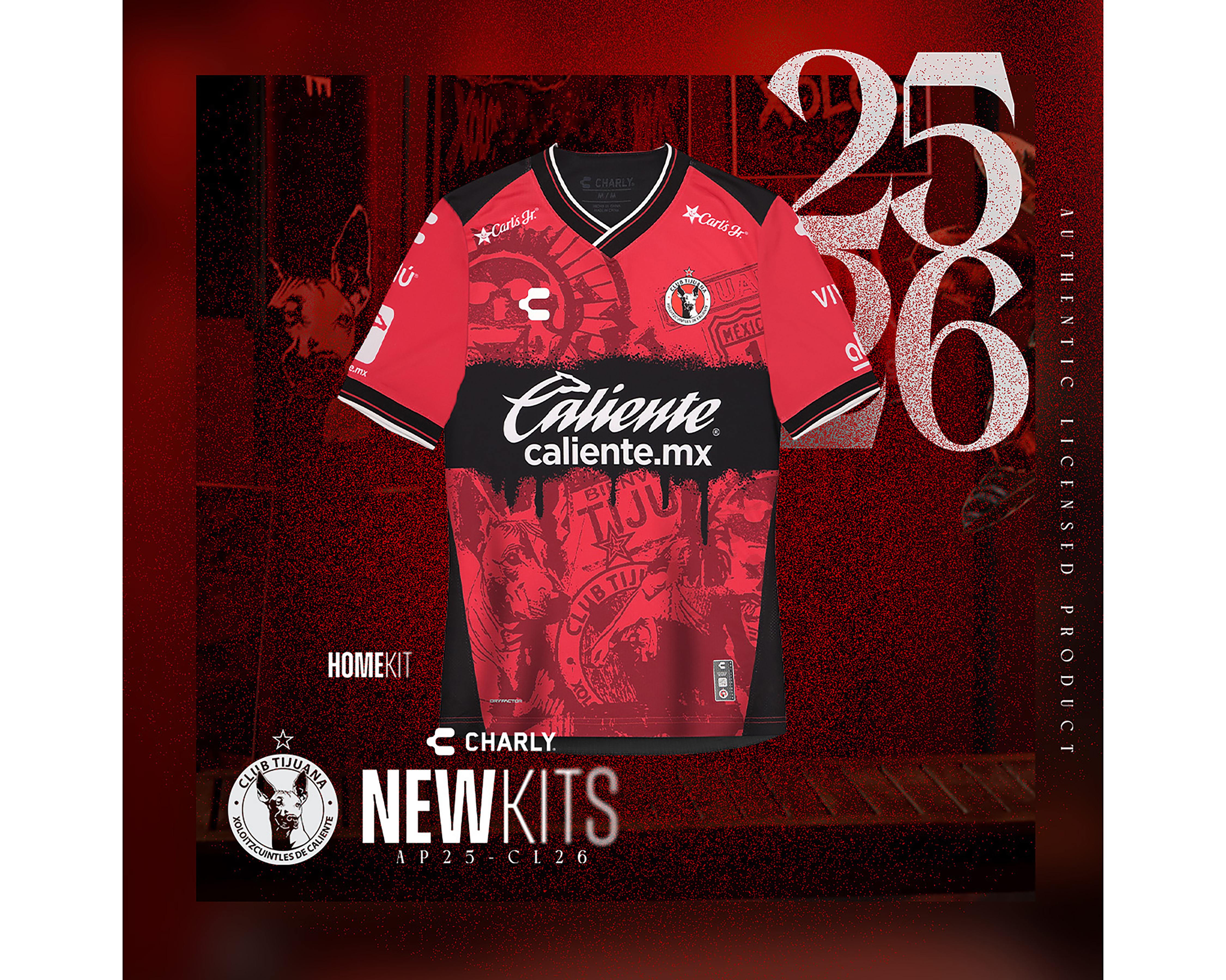 Foto 4 | Foto 4 | Jersey Charly Xolos de Tijuana Local 25/26 para Hombre