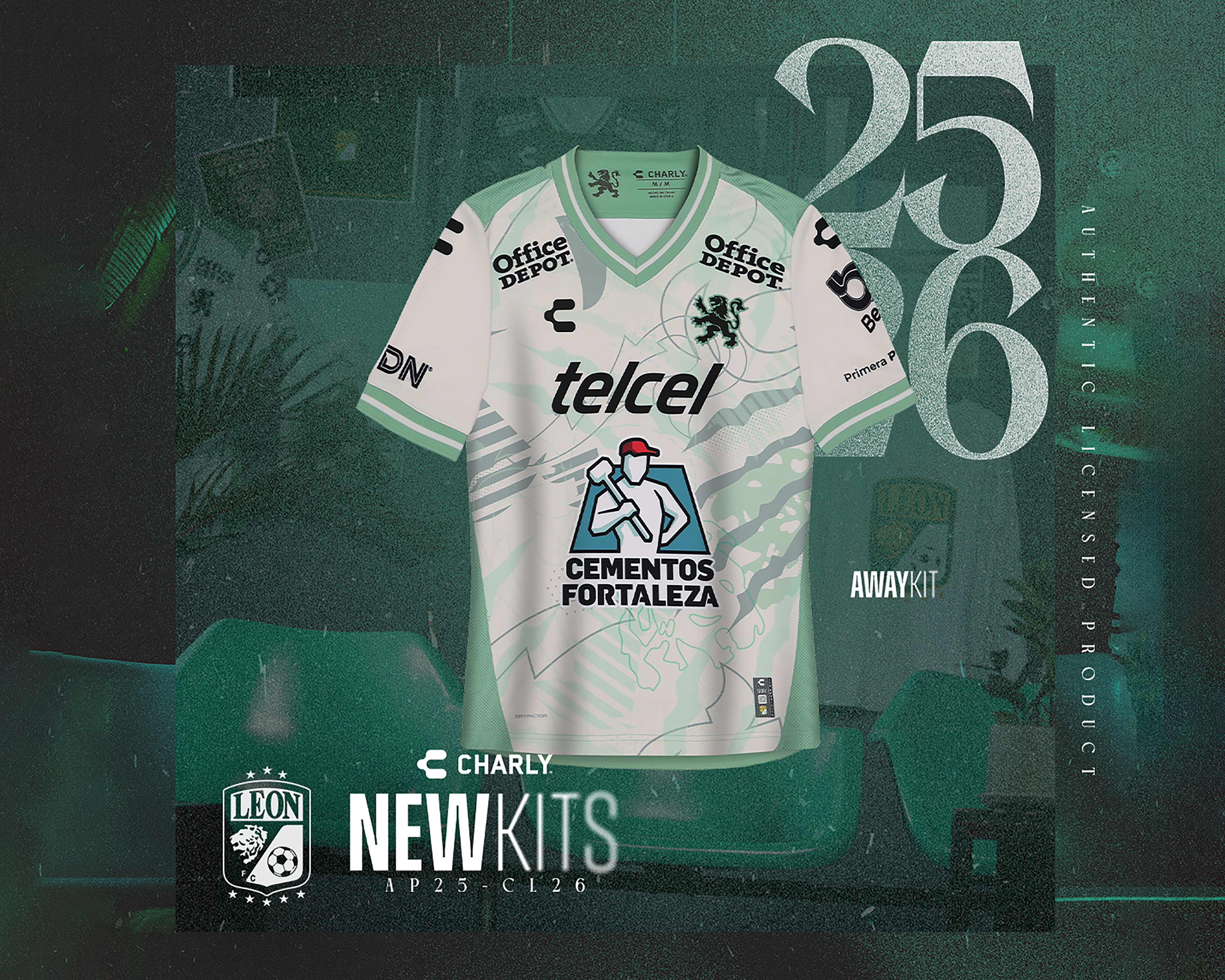 Foto 4 | Foto 4 | Jersey Charly León Visitante 25/26 para Hombre