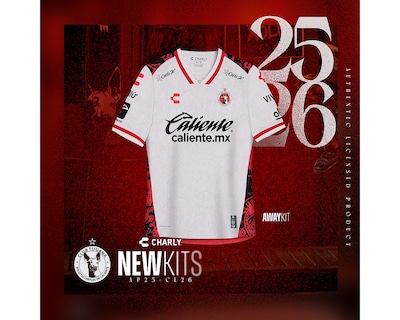 Foto 4 | Foto 4 | Jersey Charly Xolos de Tijuana Visitante 25/26 para Hombre
