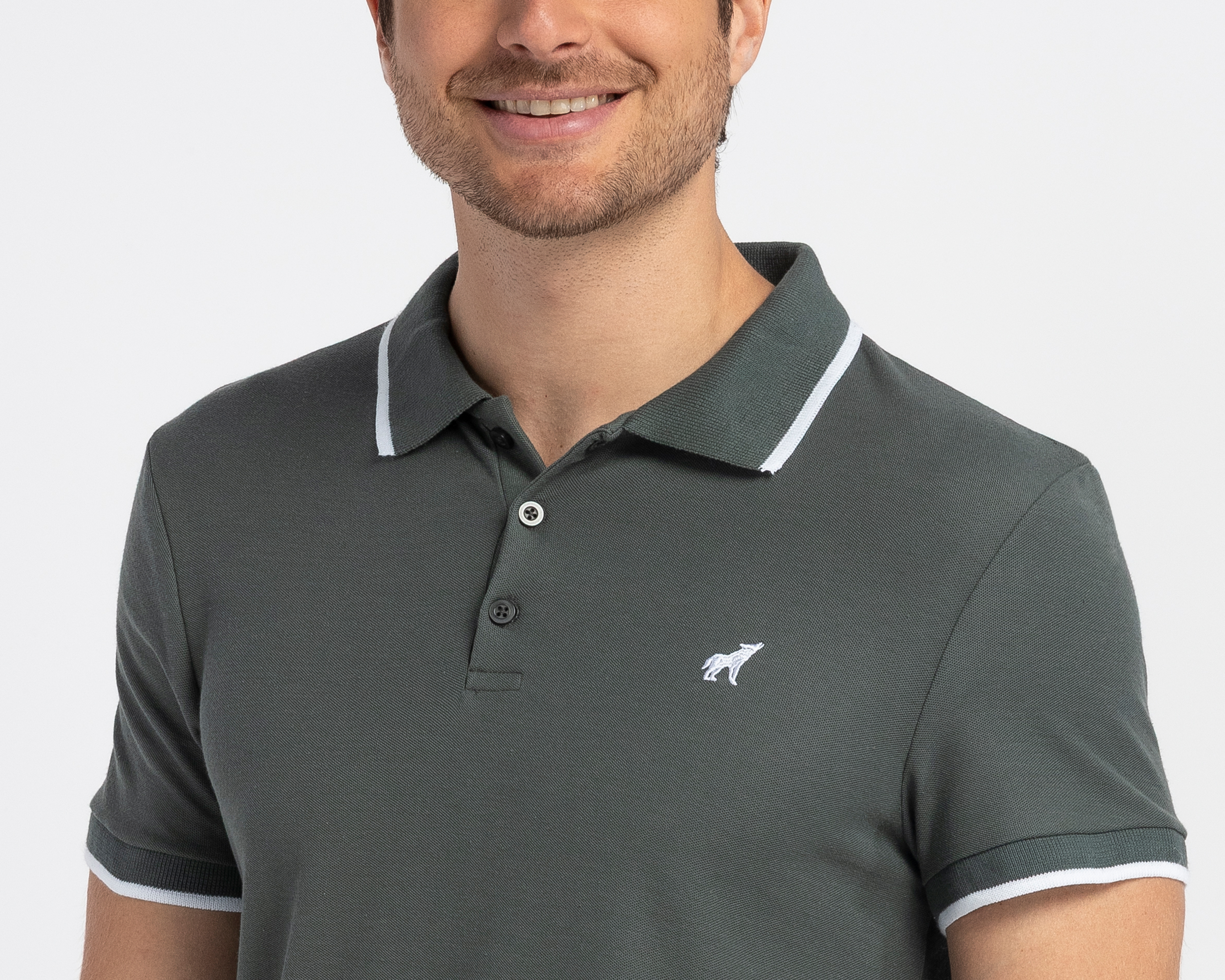 Foto 5 pulgar | Foto 4 | Playera Polo Refill Verde Juvenil