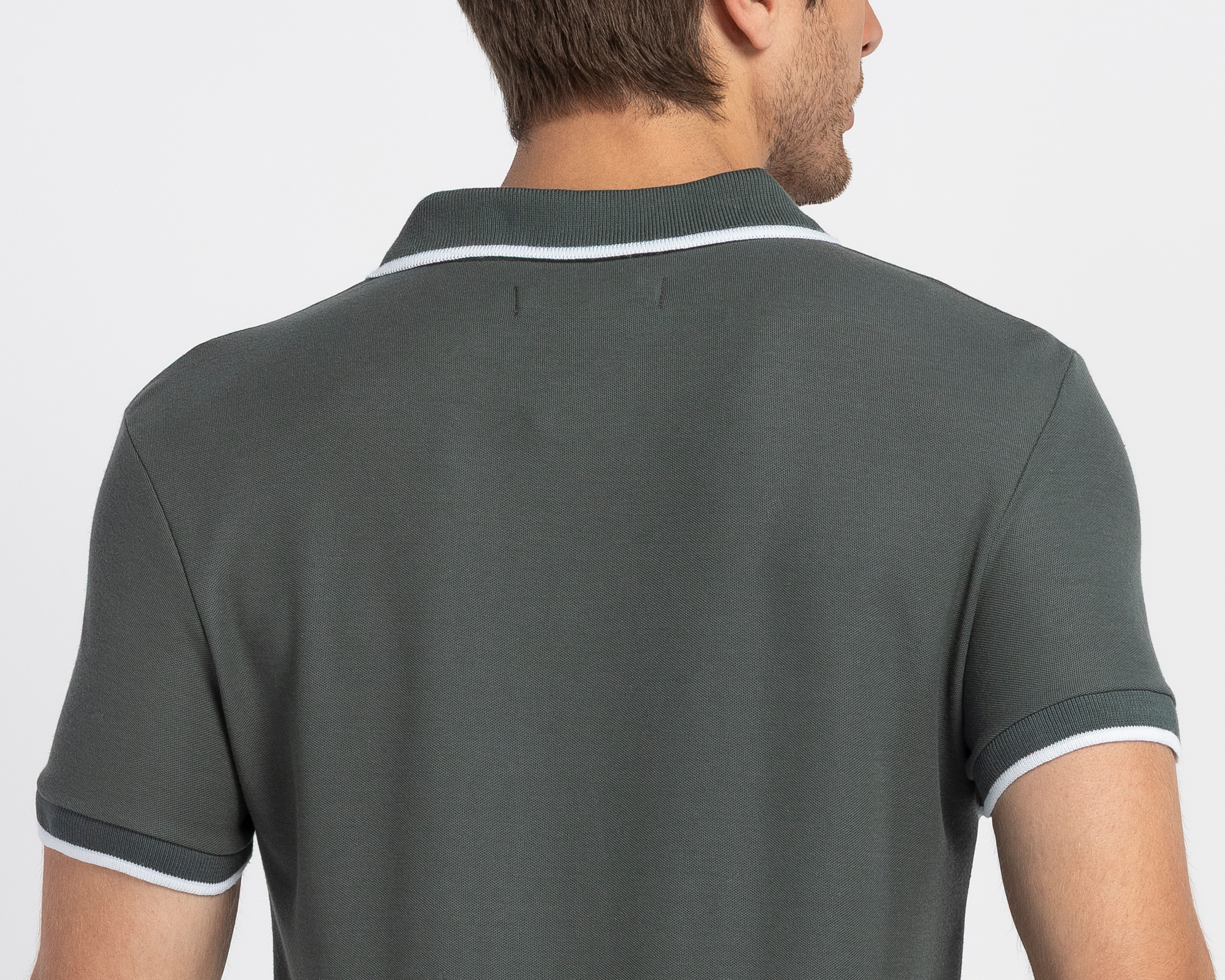 Foto 5 | Foto 5 | Playera Polo Refill Verde Juvenil