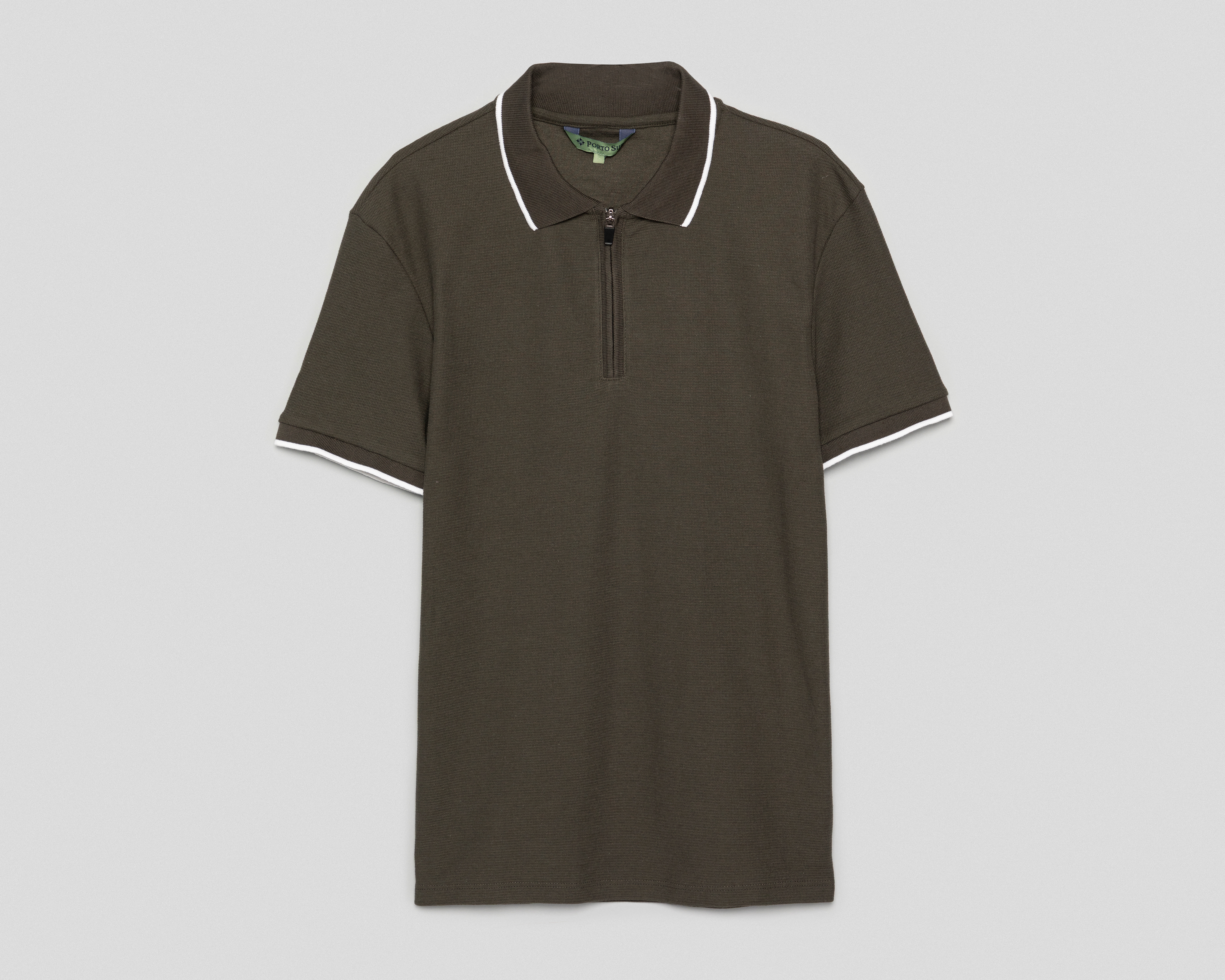 Foto 2 pulgar | Foto 1 | Playera Porto Sur Verde para Hombre