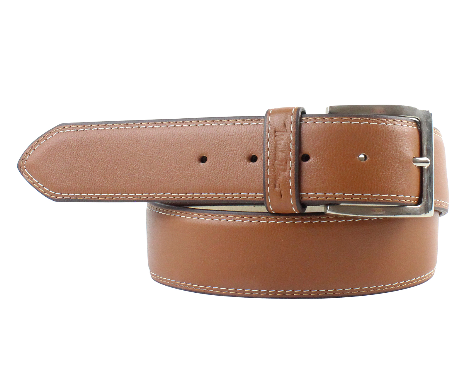 Foto 3 pulgar | Foto 2 | Cinturón de Piel para Hombre Michel Domit Miel