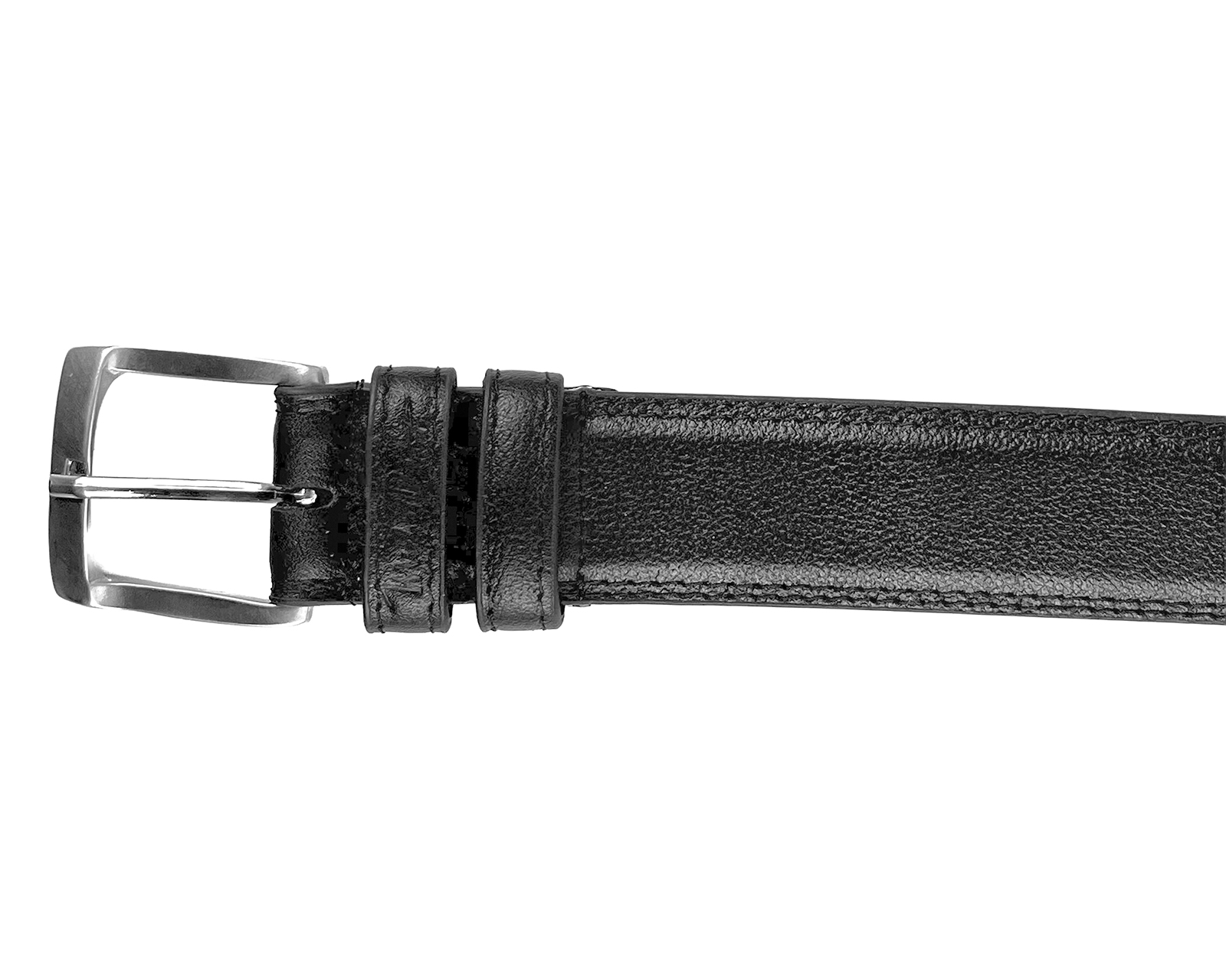 Foto 3 | Foto 3 | Cinturón de Piel para Hombre Michel Domit Negro