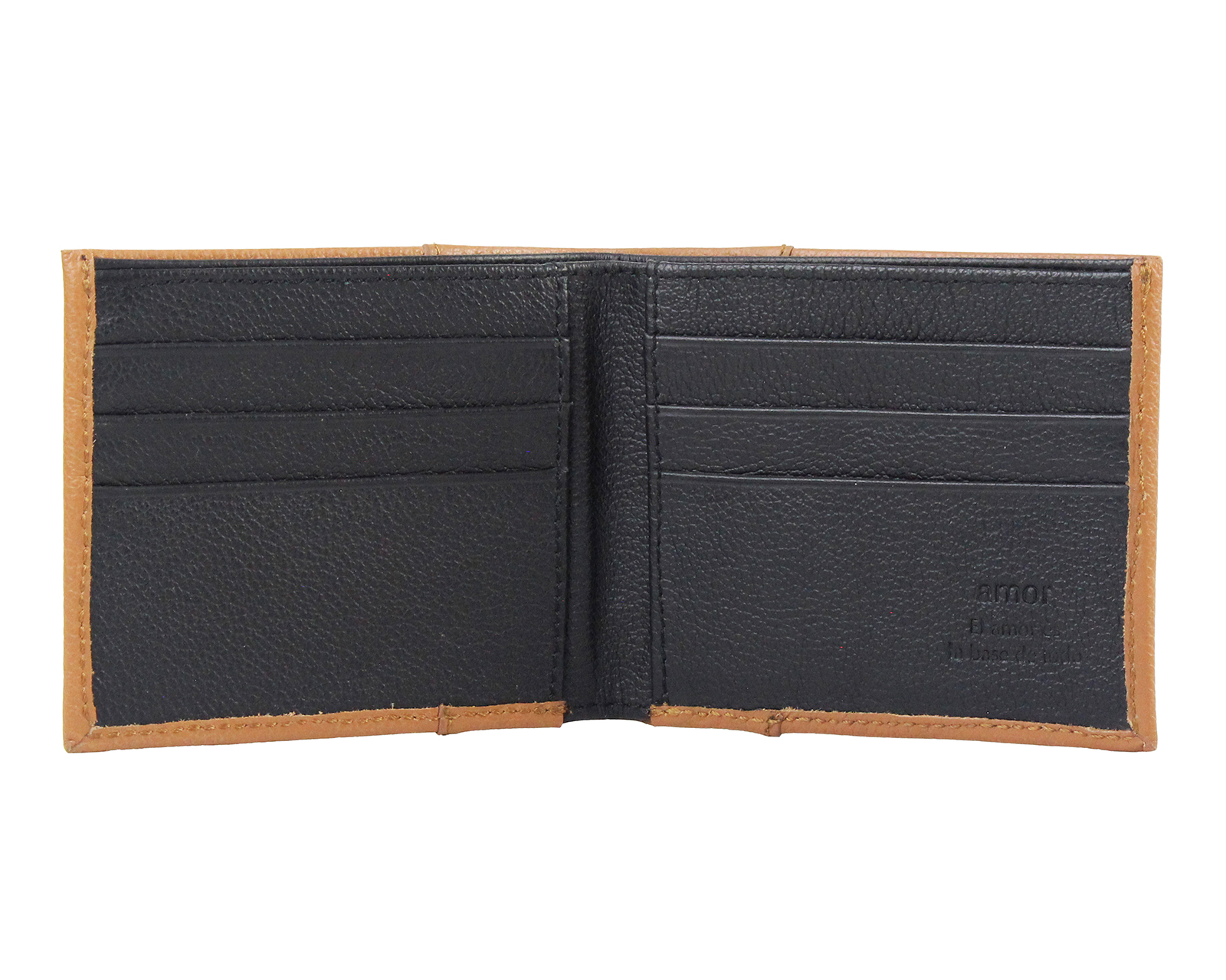 Foto 4 pulgar | Foto 3 | Cartera de Piel para Hombre Michel Domit Miel