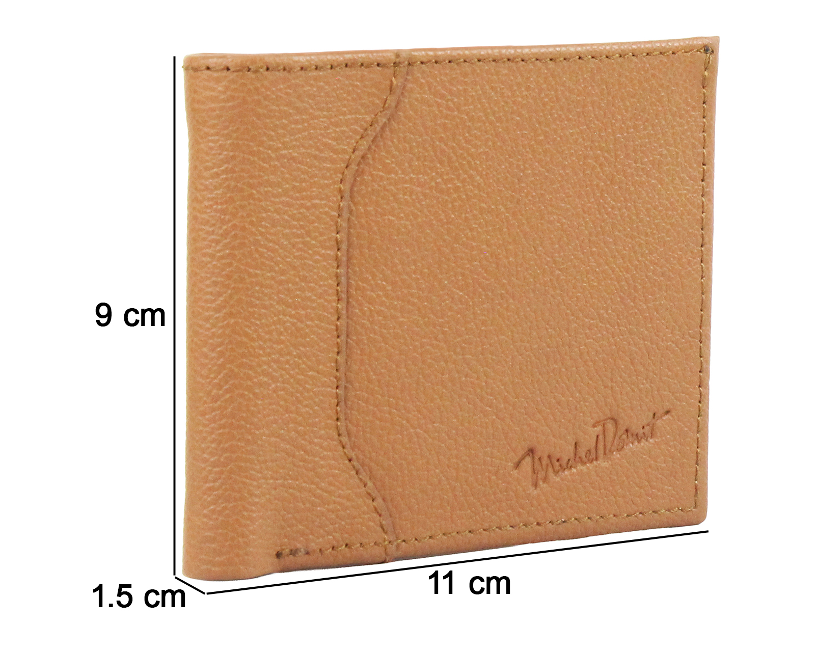 Foto 7 pulgar | Foto 6 | Cartera de Piel para Hombre Michel Domit Miel