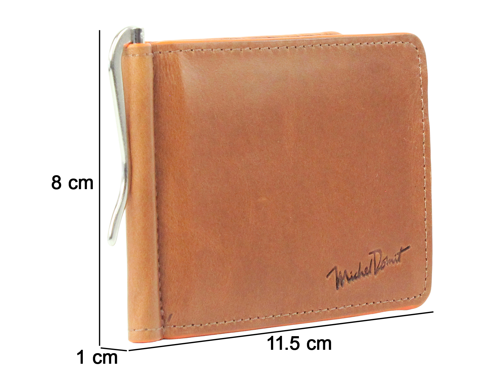 Foto 7 pulgar | Foto 6 | Cartera de Piel para Hombre Michel Domit Miel