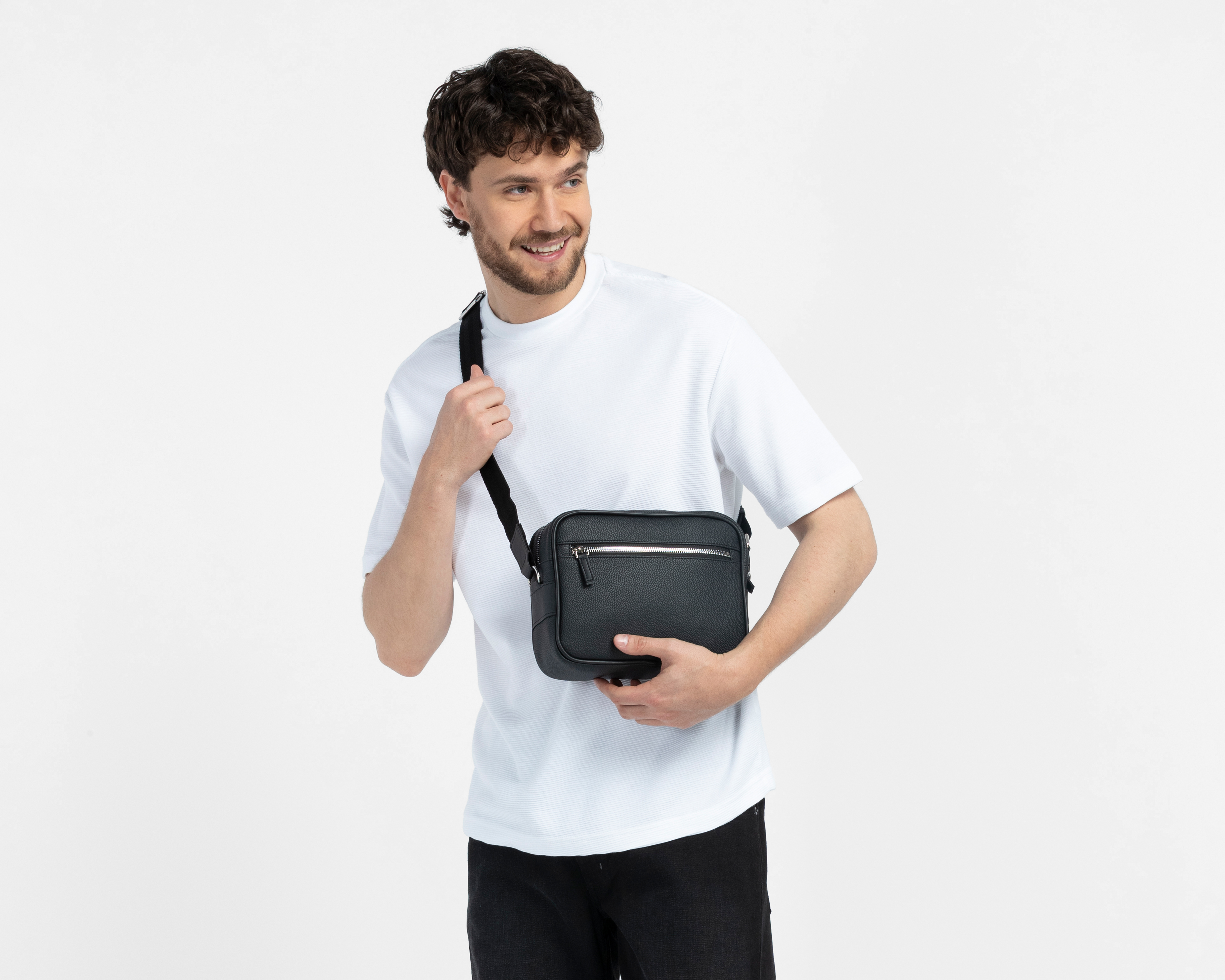 Foto 8 | Foto 8 | Bandolera Michel Domit para Hombre