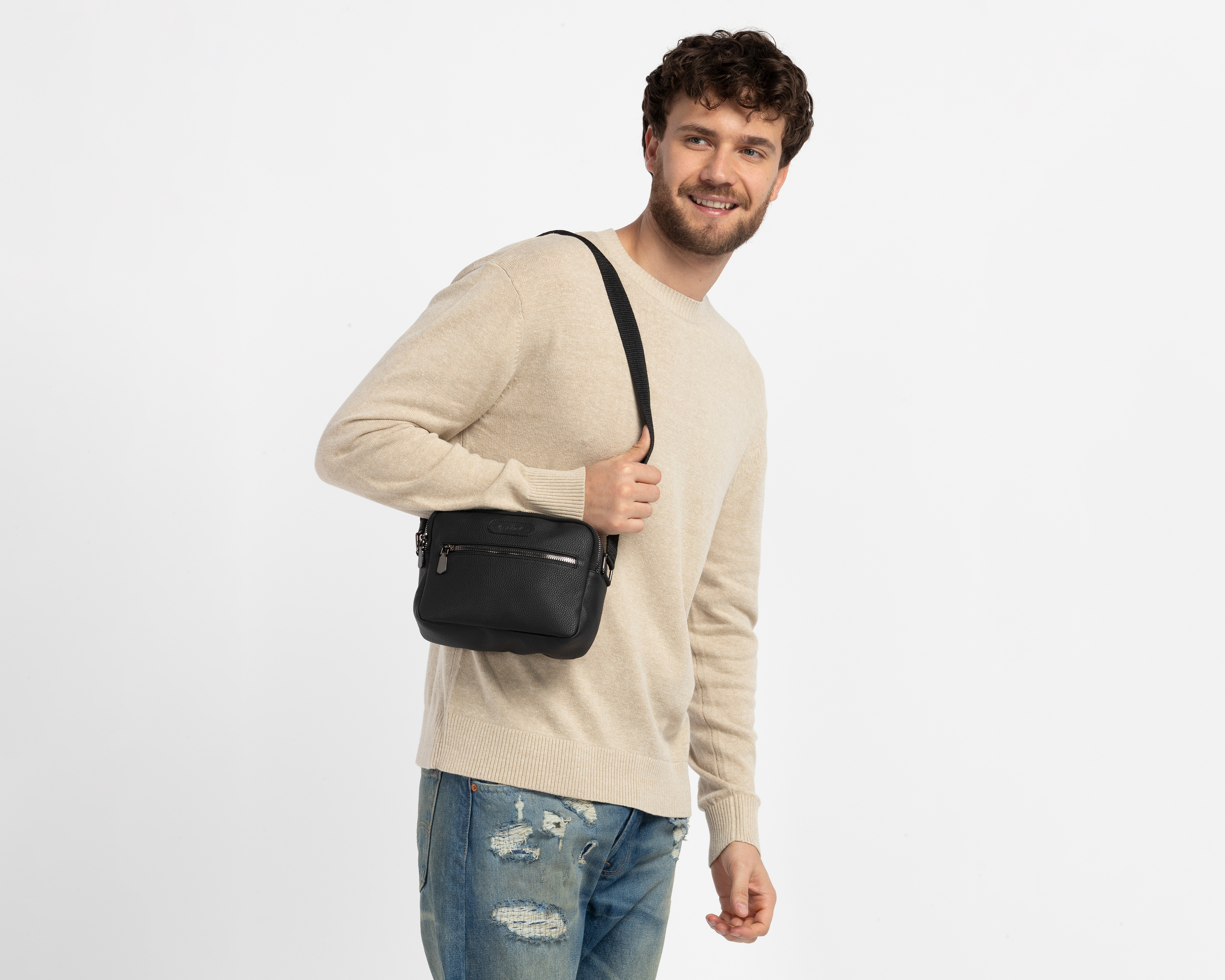 Foto 6 | Foto 6 | Bandolera Michel Domit para Hombre