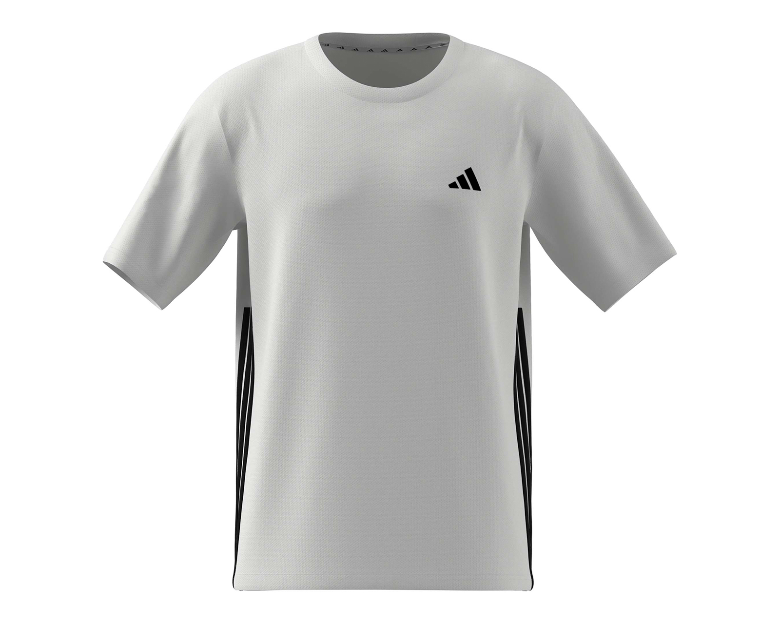 Playera Deportiva Adidas Essentials Base 3 Stripes Climacool para Hombre