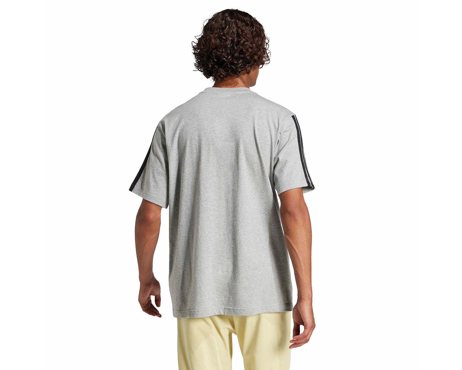 Foto 2 | Foto 2 | Playera Deportiva Adidas Essentials Three Stripes Single Jersey para Hombre