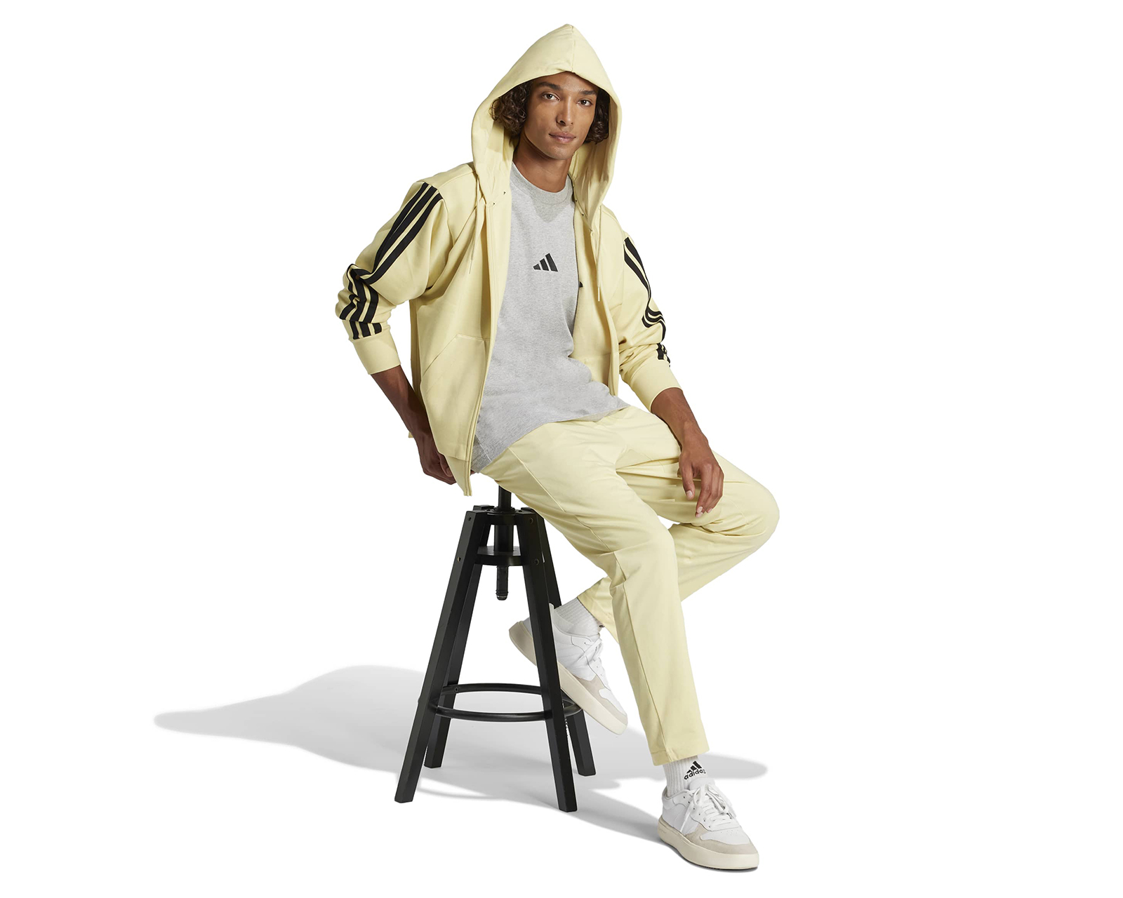 Foto 6 pulgar | Foto 5 | Playera Deportiva Adidas Essentials Three Stripes Single Jersey para Hombre