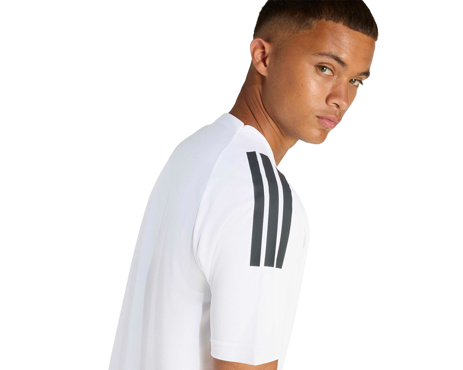 Foto 3 | Foto 3 | Playera Deportiva Adidas Sereno 3 Stripes Climacool para Hombre