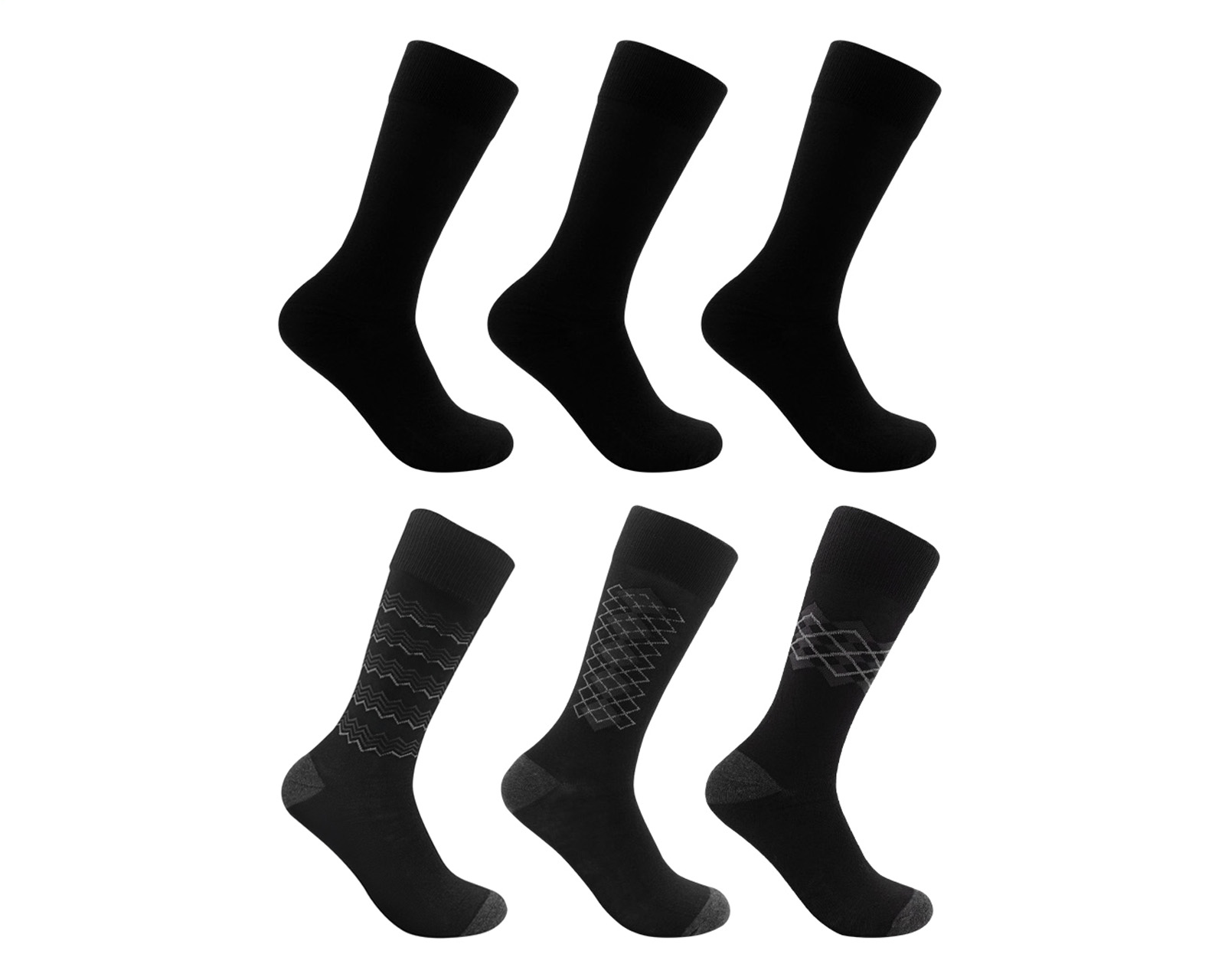 Foto 1 | Foto 1 | Calcetas Largas de Vestir Fruit of The Loom para Hombre 6 Pares