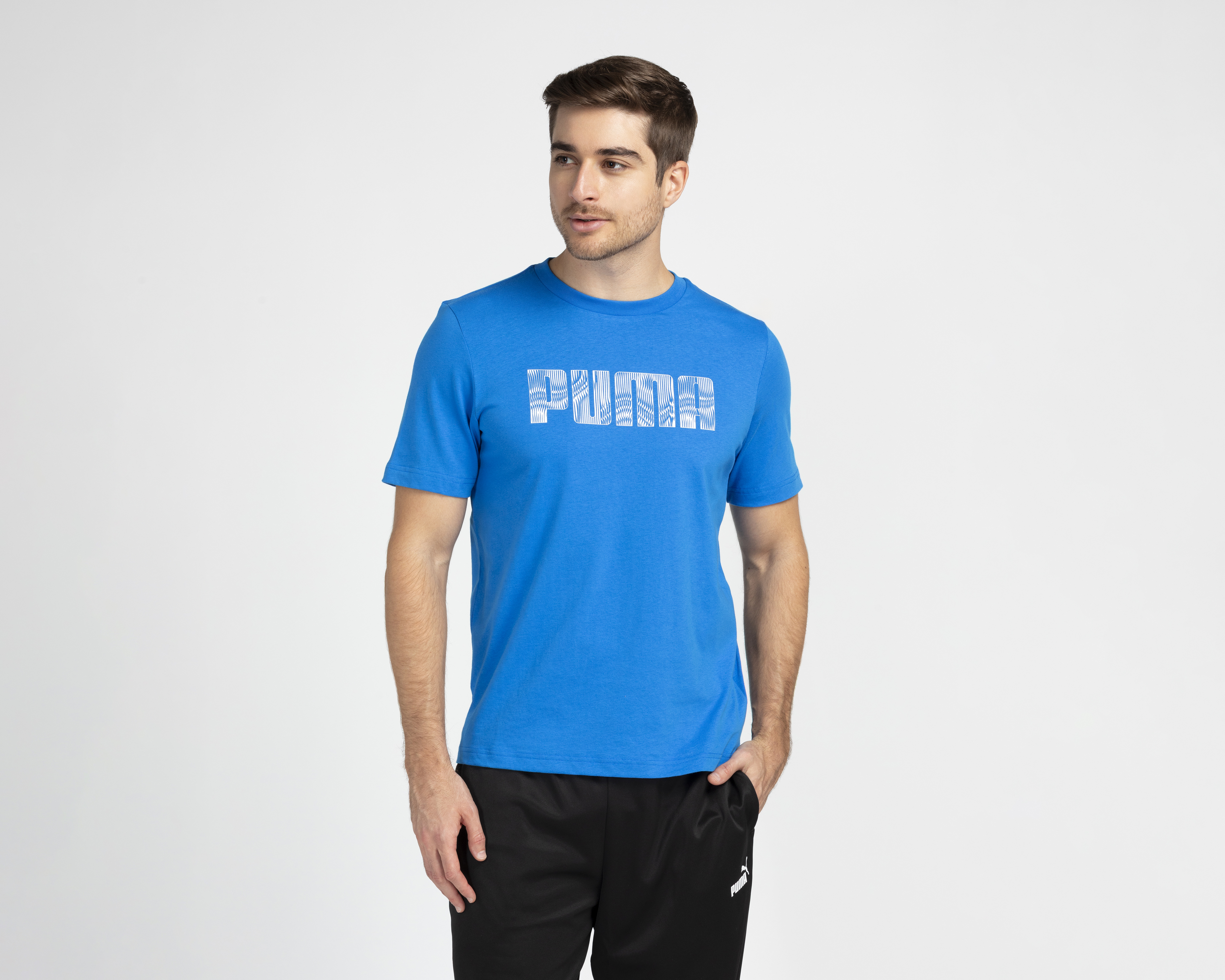 Foto 2 pulgar | Foto 1 | Playera Deportiva Puma Mass Merchants Tee para Hombre