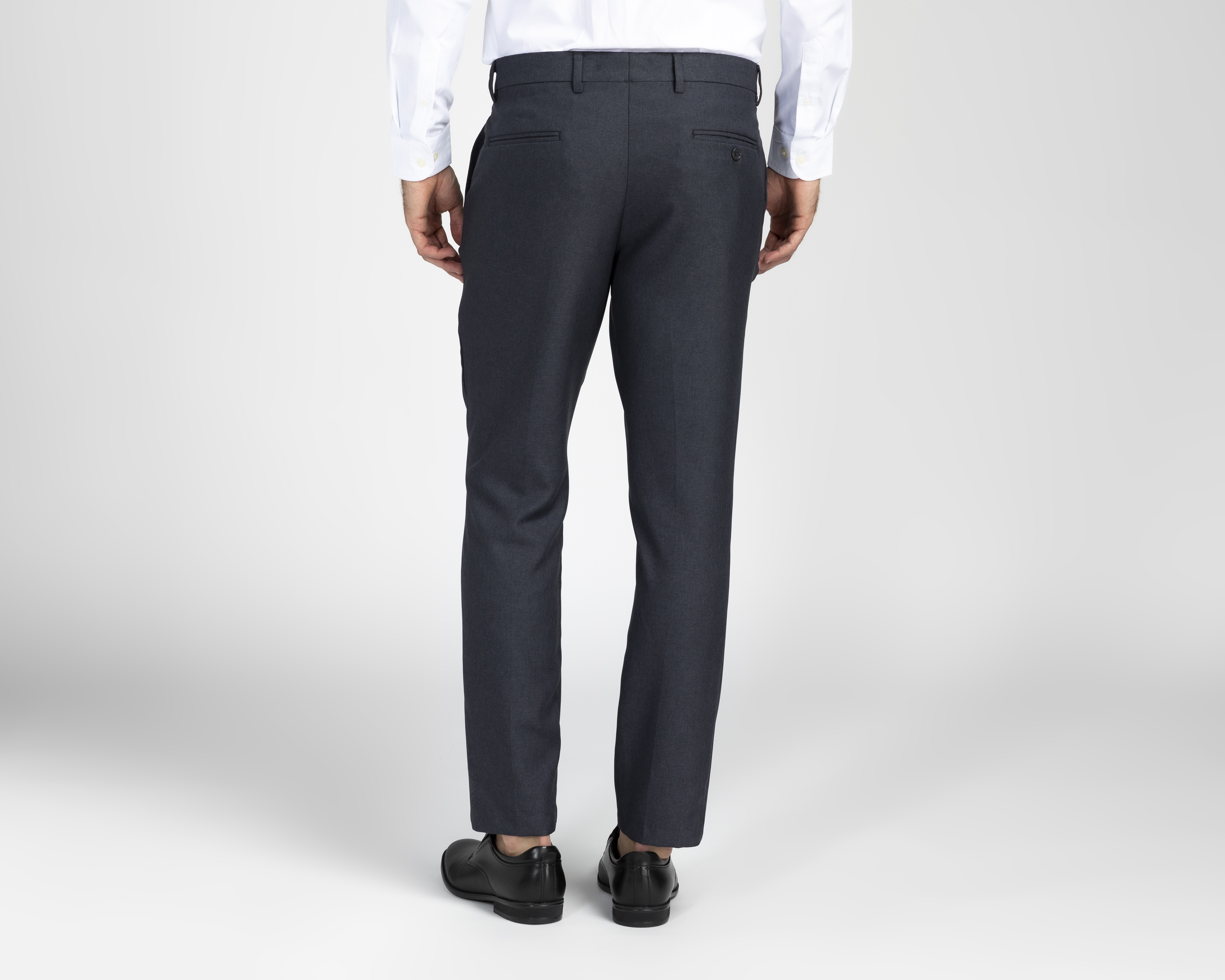Foto 2 | Foto 2 | Pantalón de Vestir Wall Street Gris para Hombre