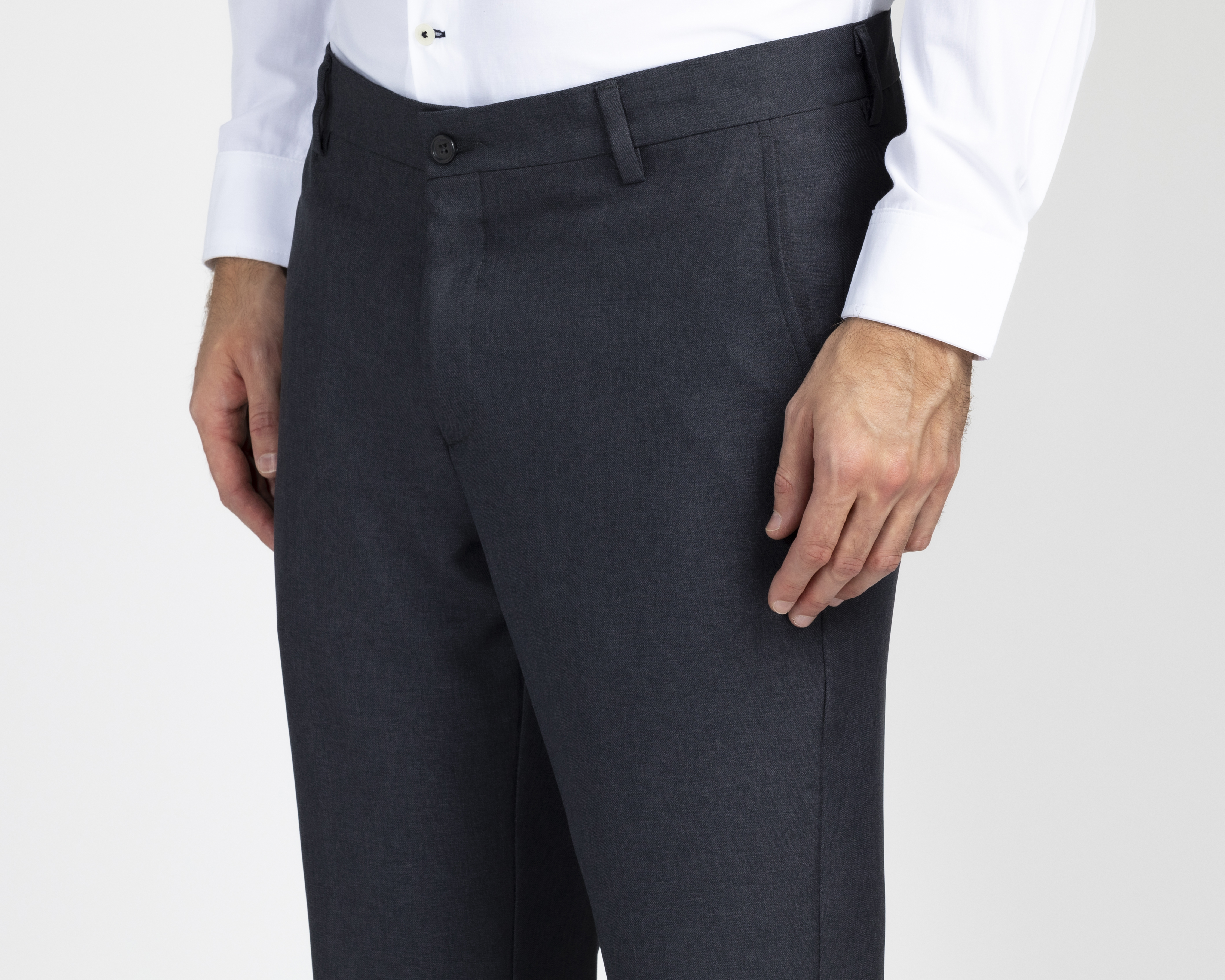 Foto 3 | Foto 3 | Pantalón de Vestir Wall Street Gris para Hombre