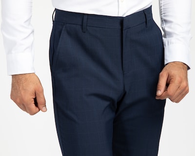 Foto 3 | Foto 3 | Pantalón de Vestir Wall Street Azul para Hombre