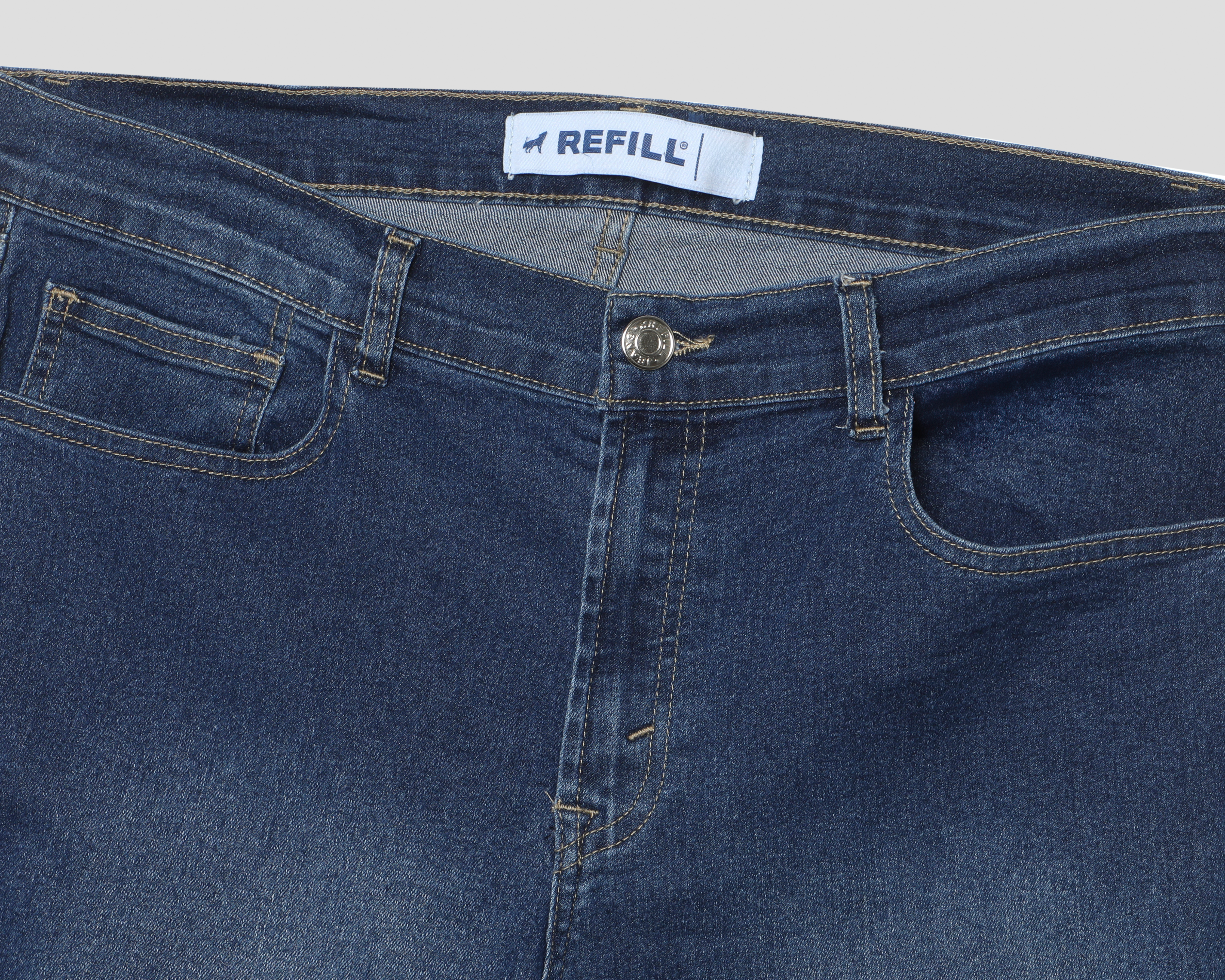 Foto 4 pulgar | Foto 3 | Jeans Regular Refill para Hombre