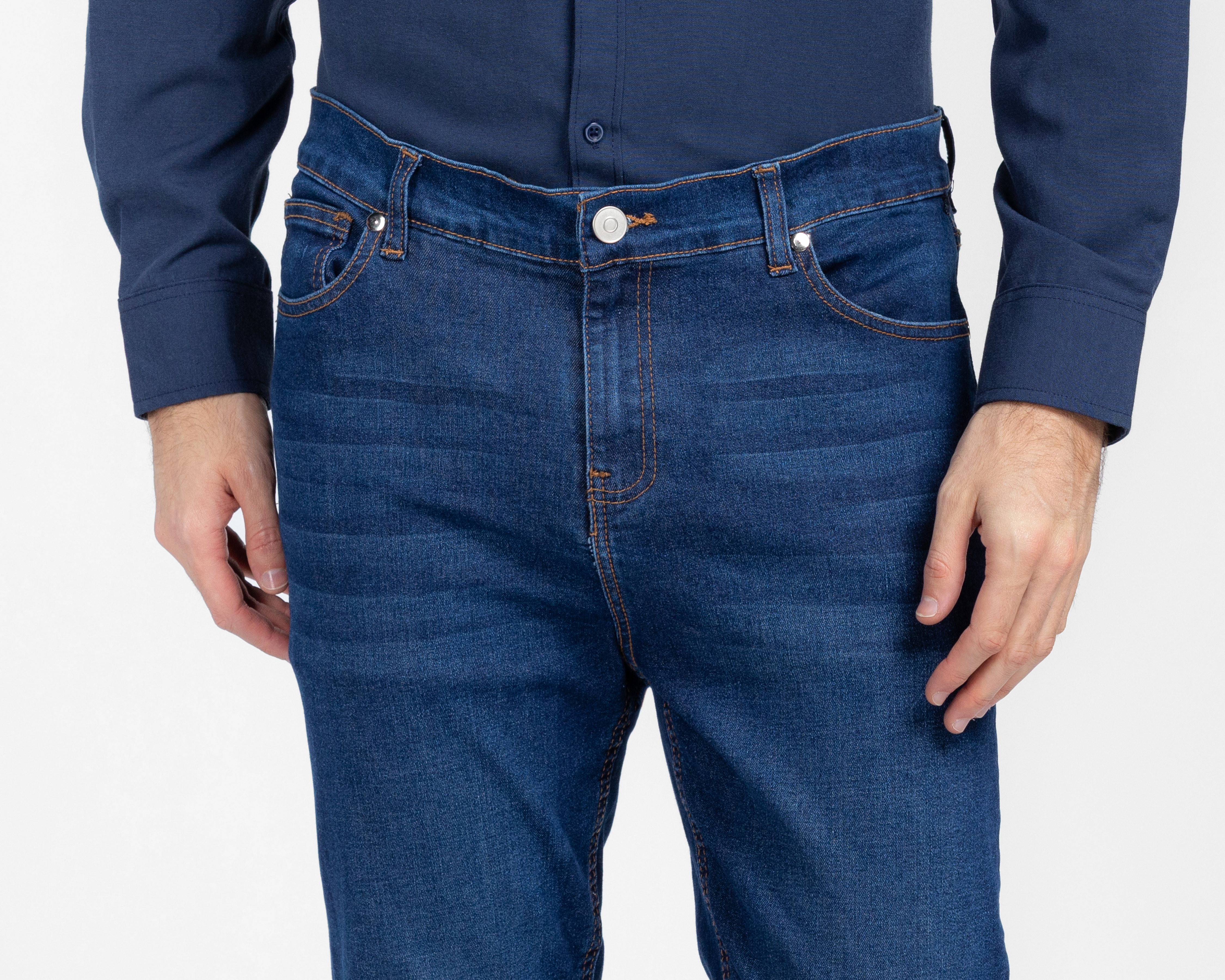 Foto 4 pulgar | Foto 3 | Jeans Skinny Lucky Star para Hombre