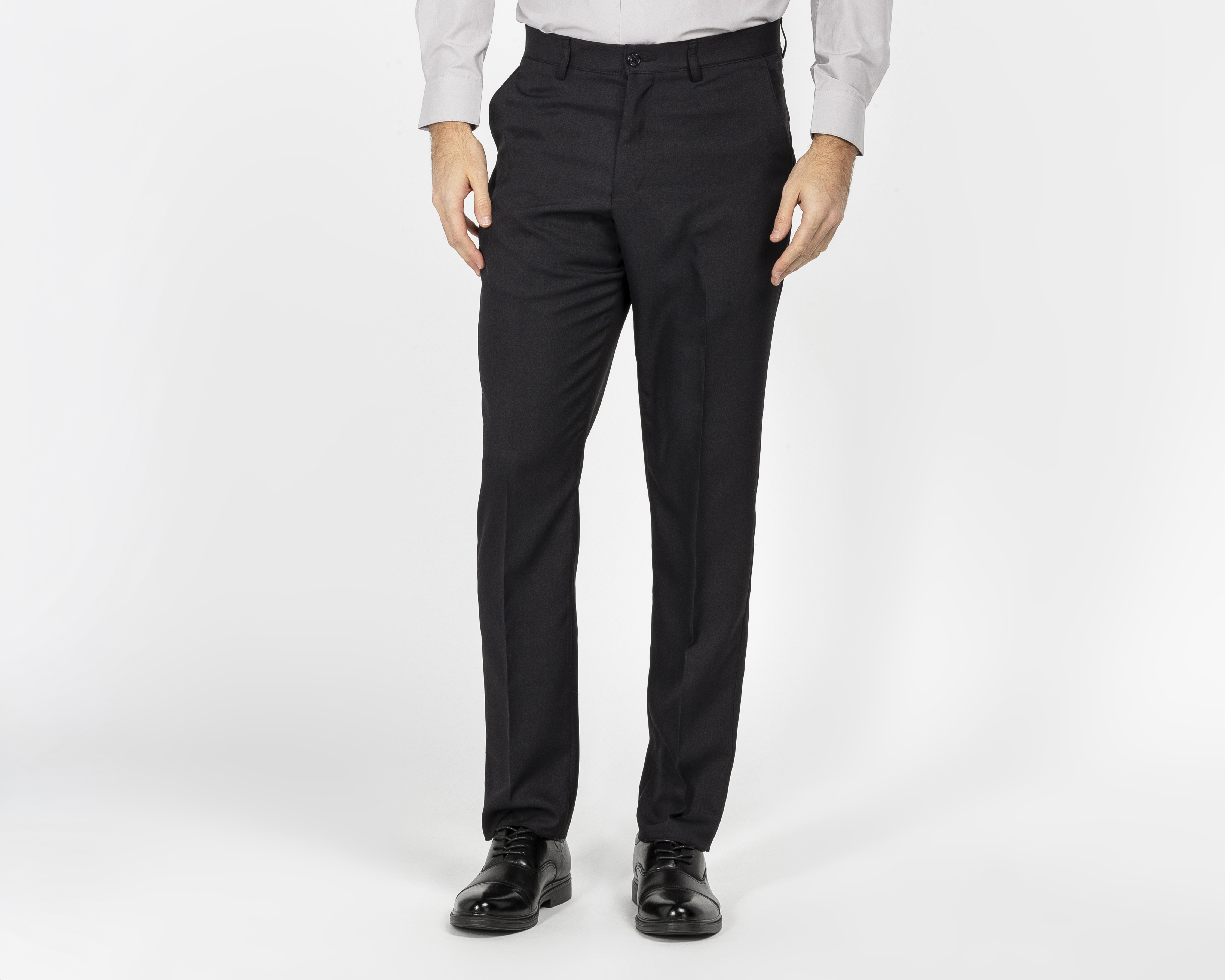 Foto 1 | Foto 1 | Pantalón de Vestir Wall Street Negro para Hombre