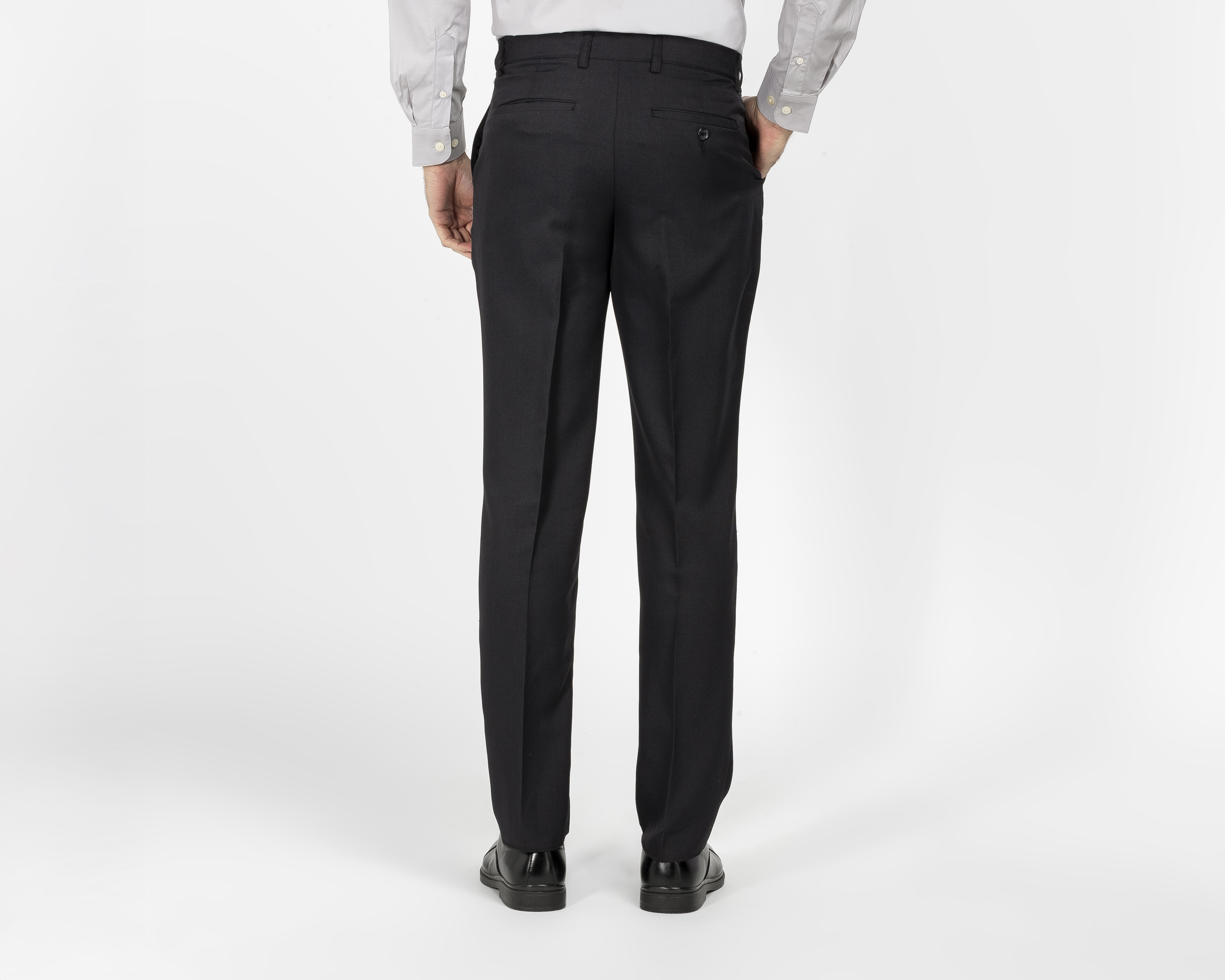 Foto 3 pulgar | Foto 2 | Pantalón de Vestir Wall Street Negro para Hombre