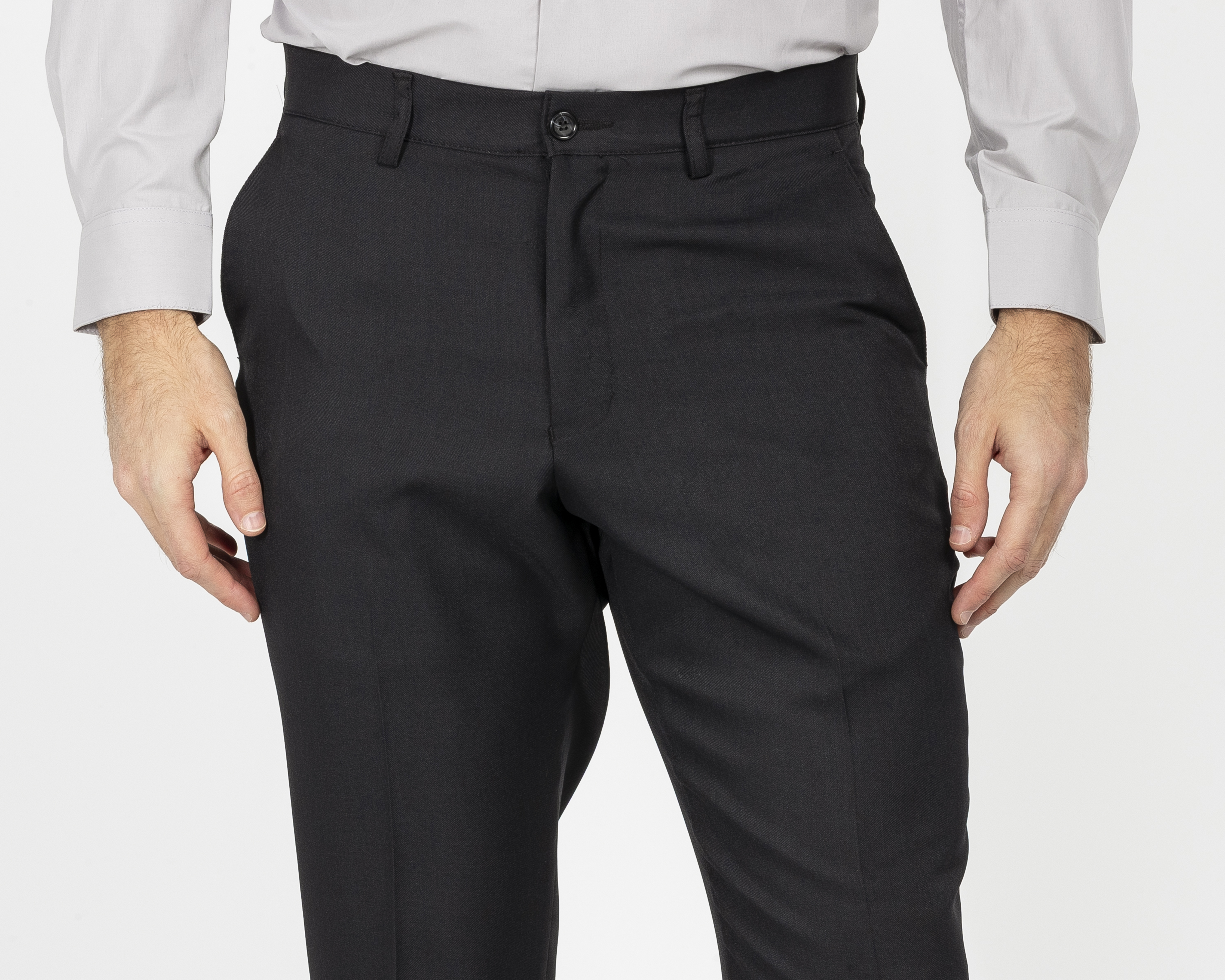 Foto 4 pulgar | Foto 3 | Pantalón de Vestir Wall Street Negro para Hombre