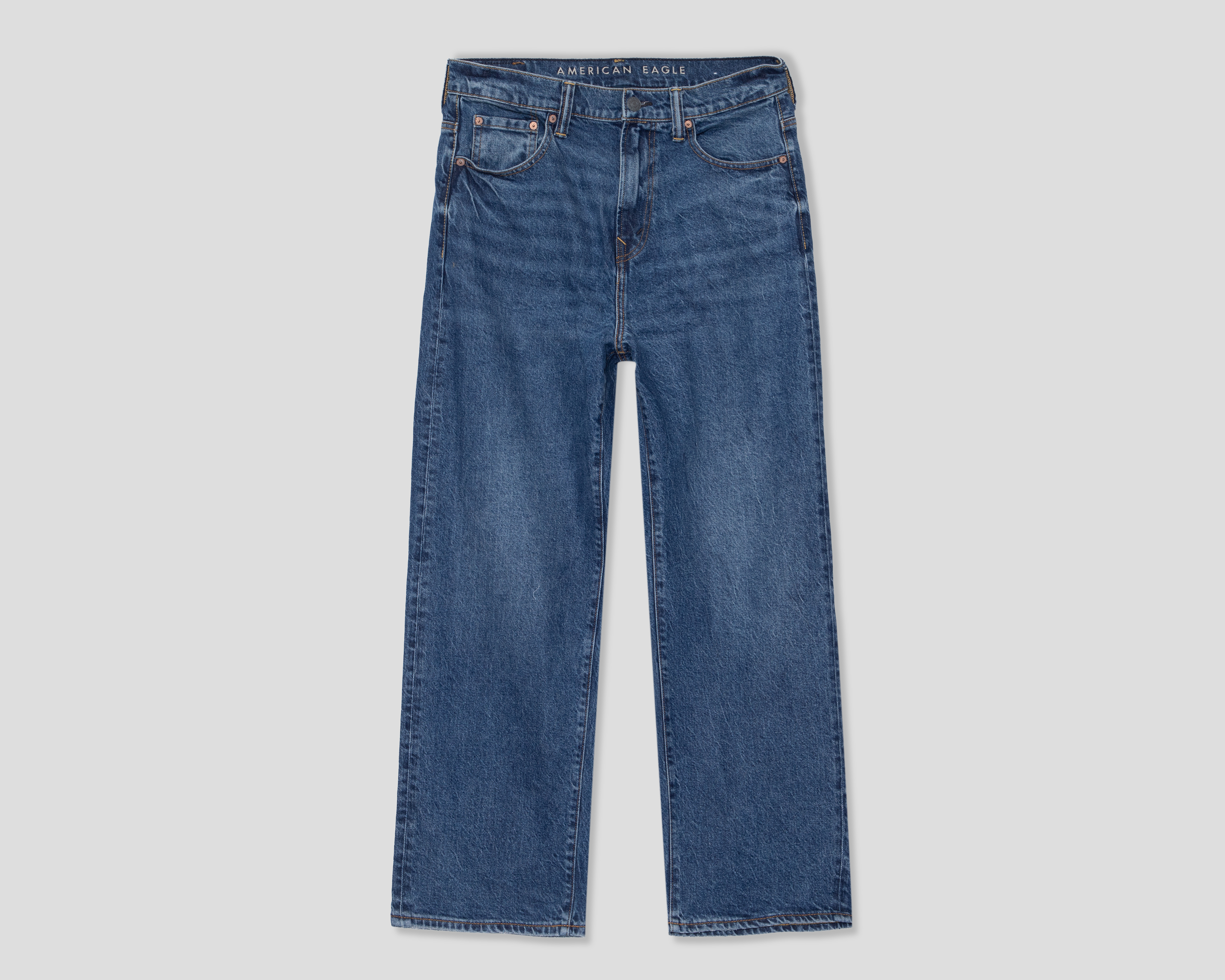 Foto 2 pulgar | Foto 1 | Jeans Baggy American Eagle para Hombre