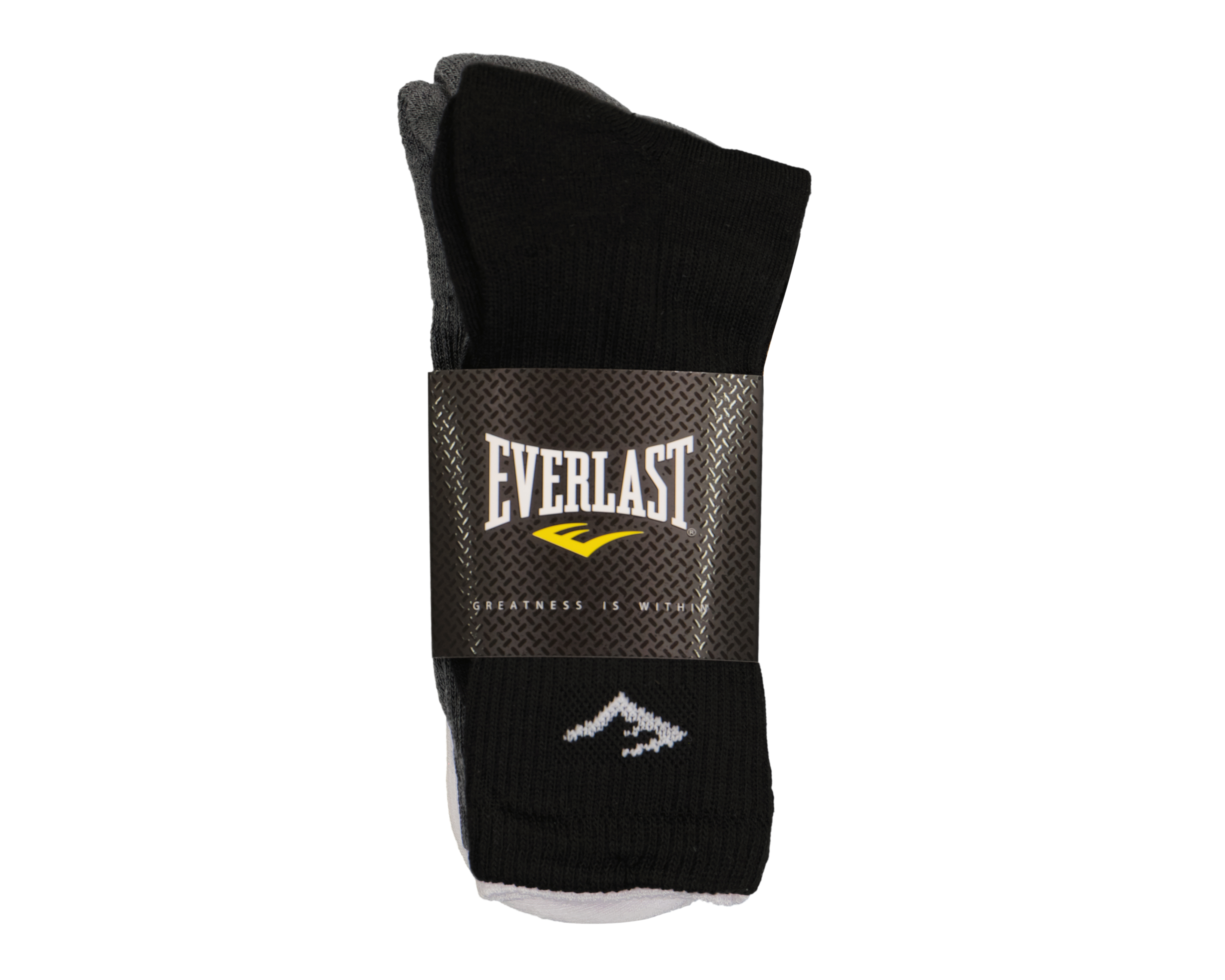 Foto 4 pulgar | Foto 3 | Calcetas Largas Deportivas Everlast para Hombre 4 Pares