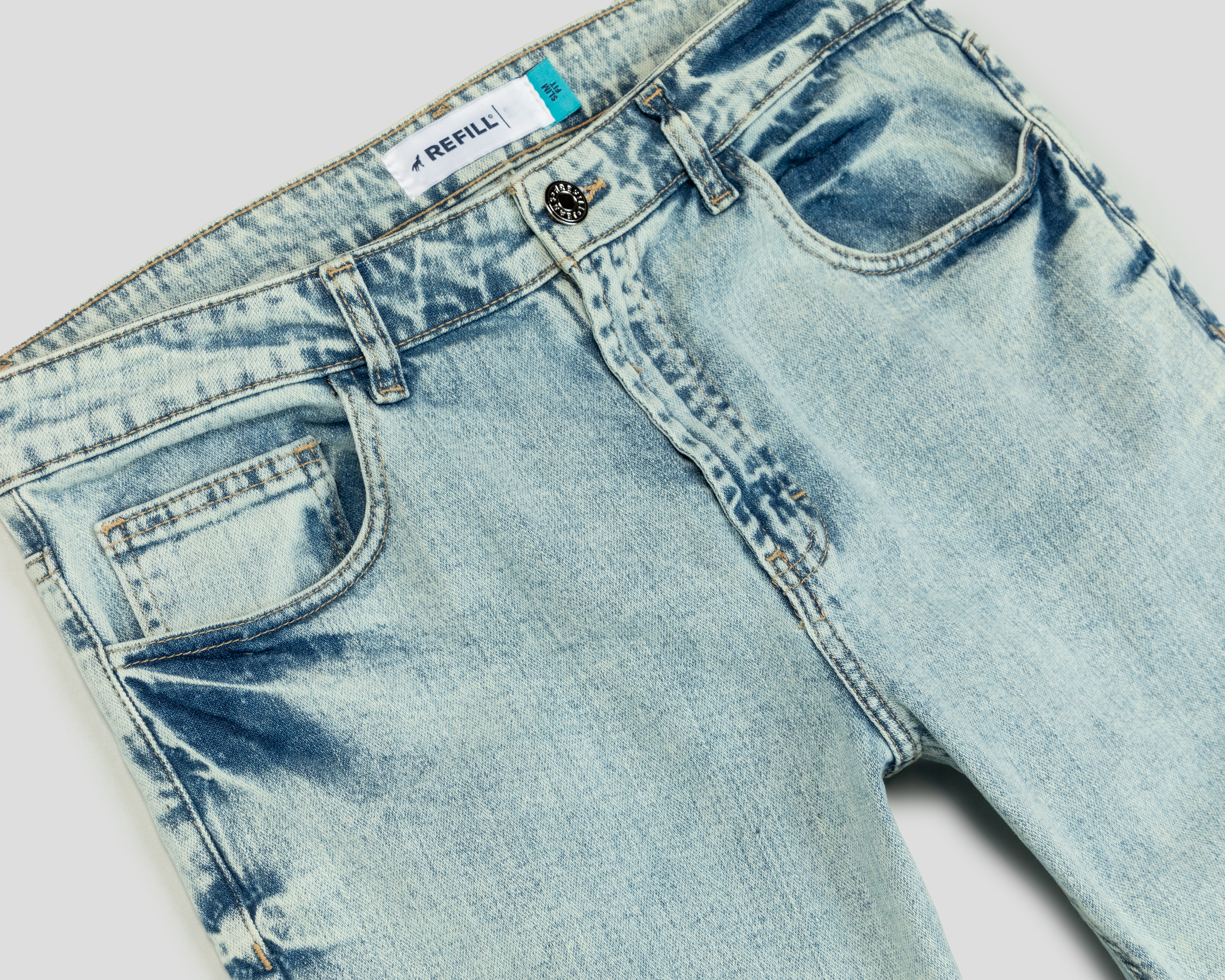 Foto 3 | Foto 3 | Jeans Slim Refill para Hombre