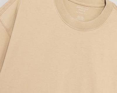 Foto 3 | Foto 3 | Playera de Cuello Redondo Taupe American Eagle