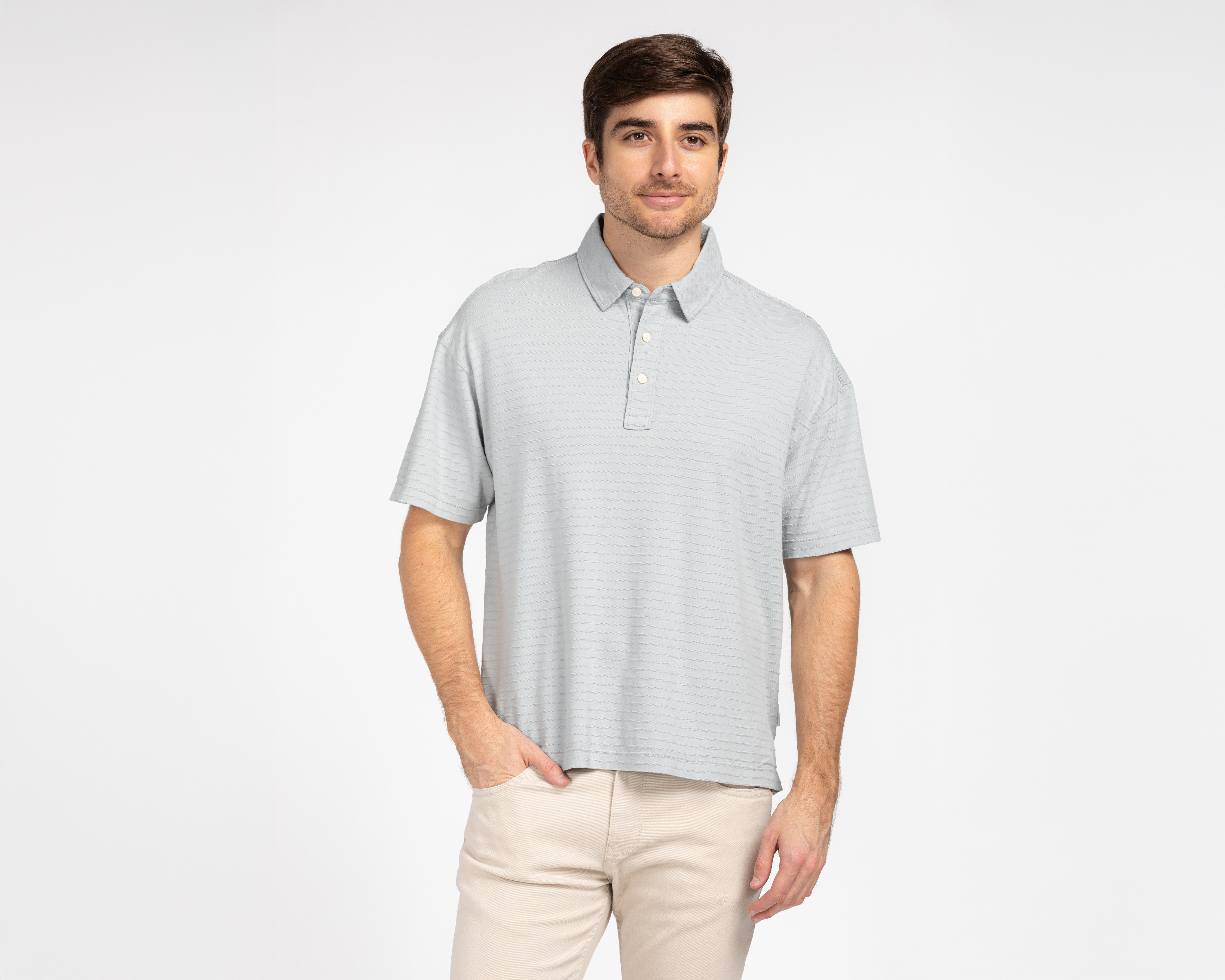 Playera Polo American Eagle Azul para Hombre