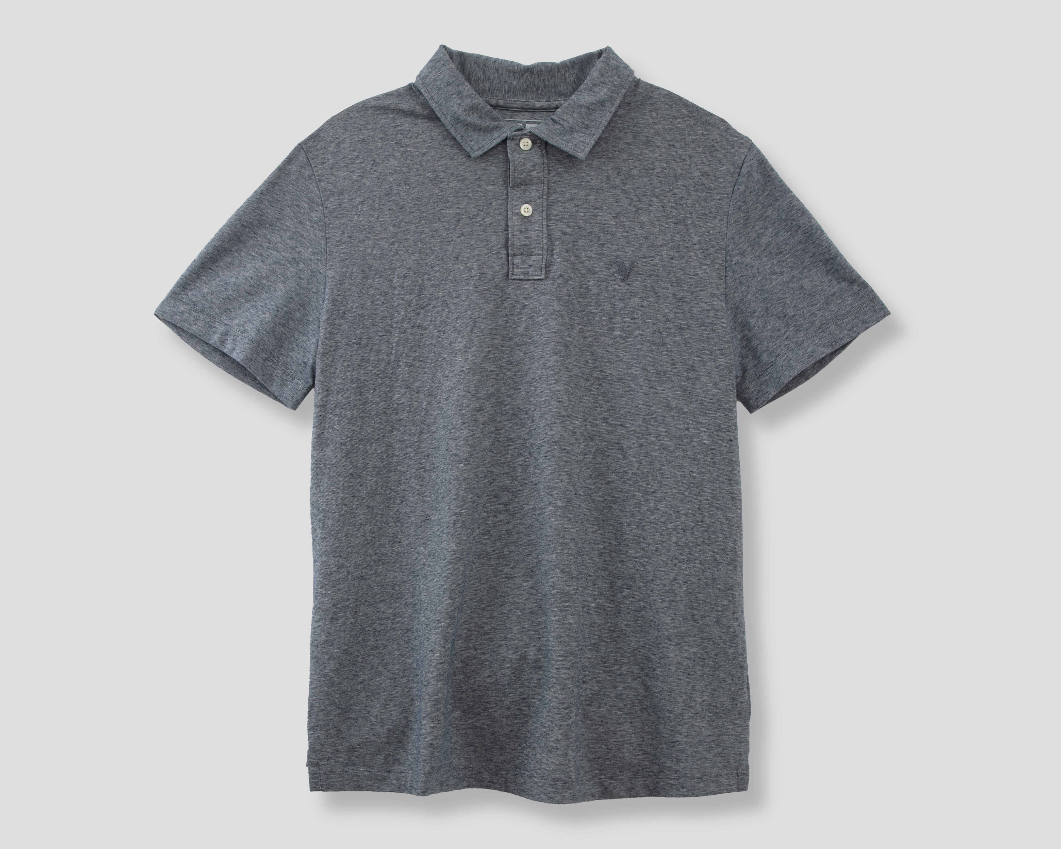 Foto 2 pulgar | Foto 1 | Playera Polo American Eagle Azul para Hombre