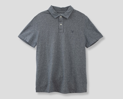 Foto 1 | Foto 1 | Playera Polo American Eagle Azul para Hombre