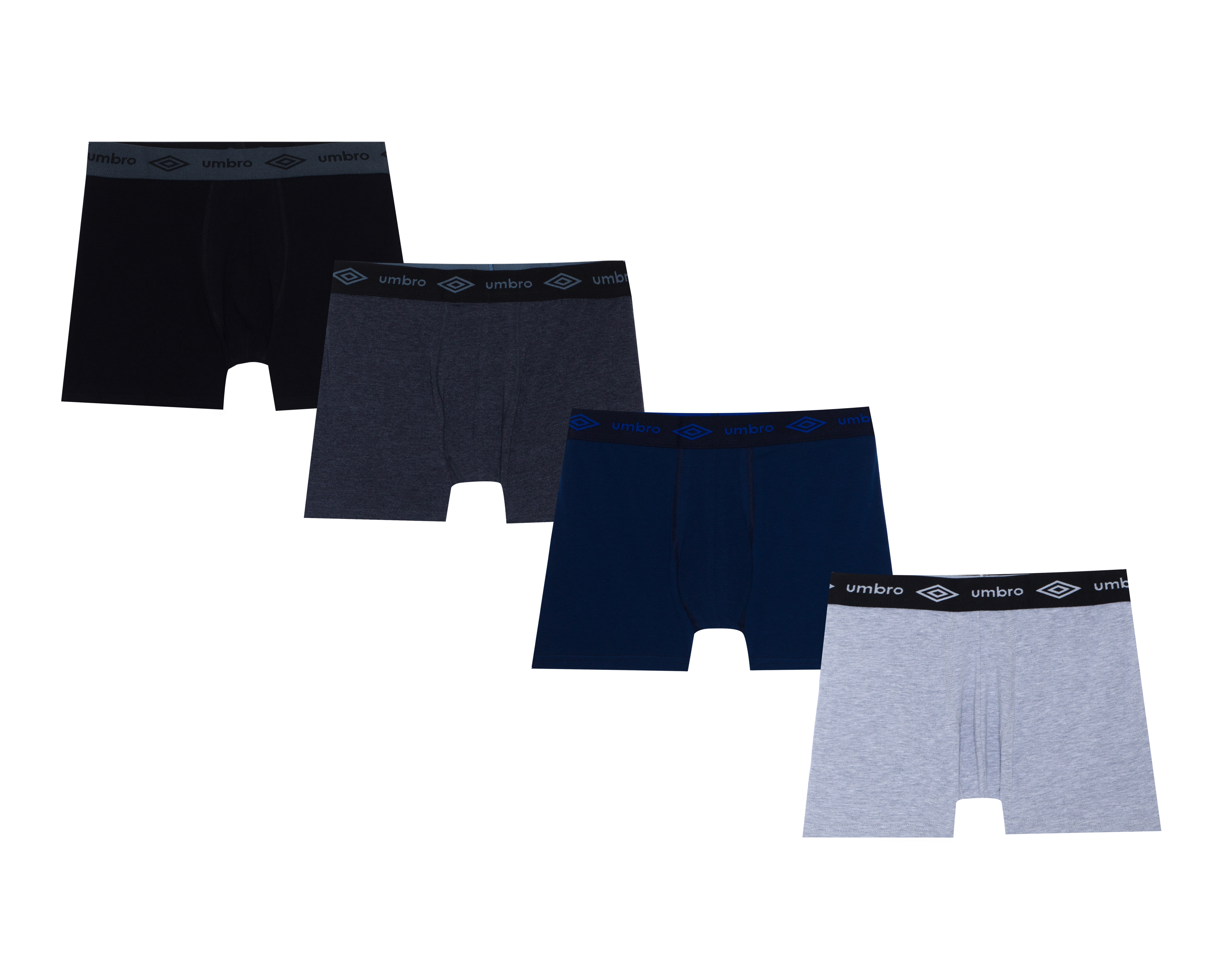 Bóxer Corto Umbro para Hombre 4 Piezas