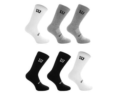 Foto 1 | Foto 1 | Calcetas Deportivas Wilson para Hombre 6 Pares