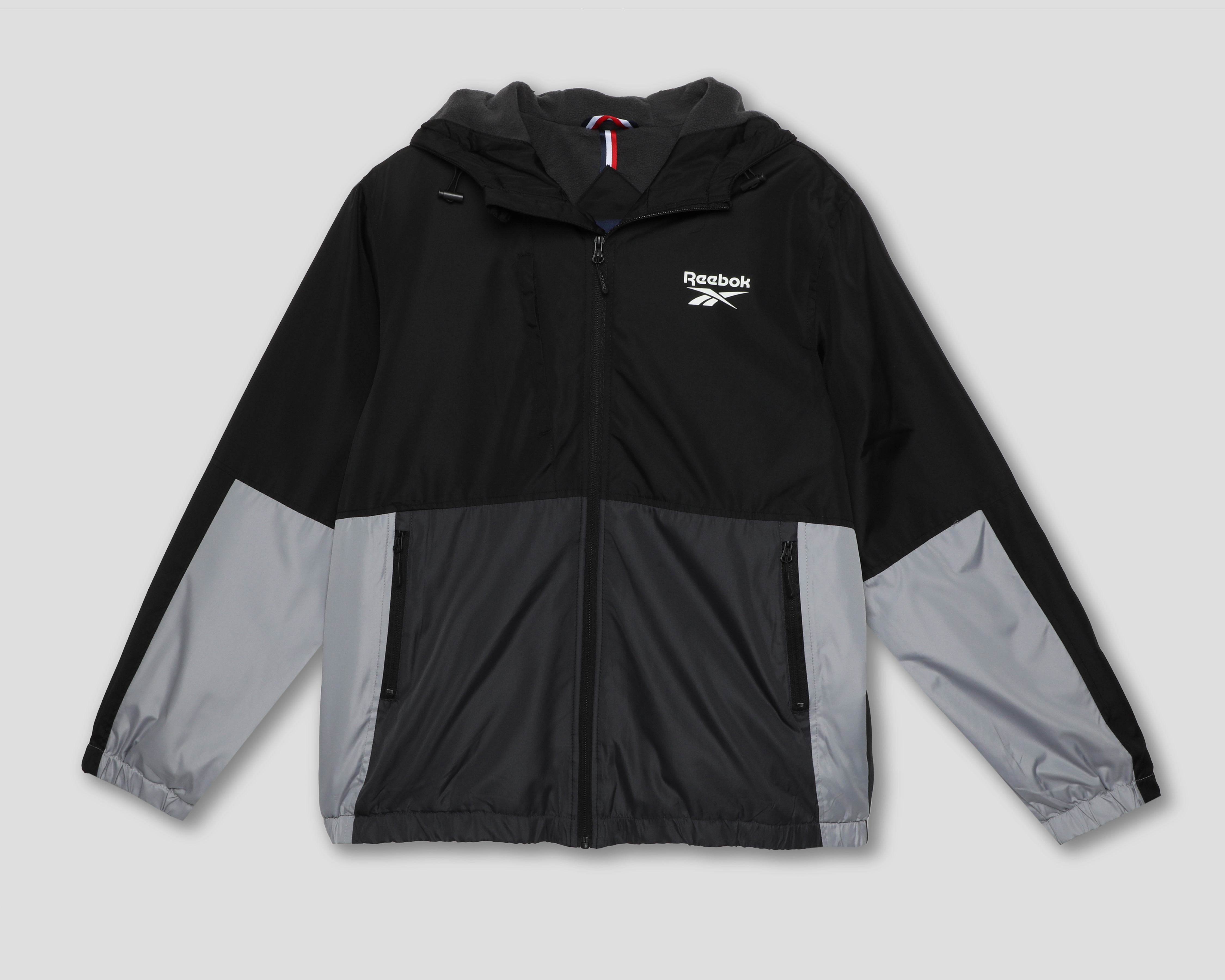 Foto 2 pulgar | Foto 1 | Rompevientos con Capucha Reebok para Hombre