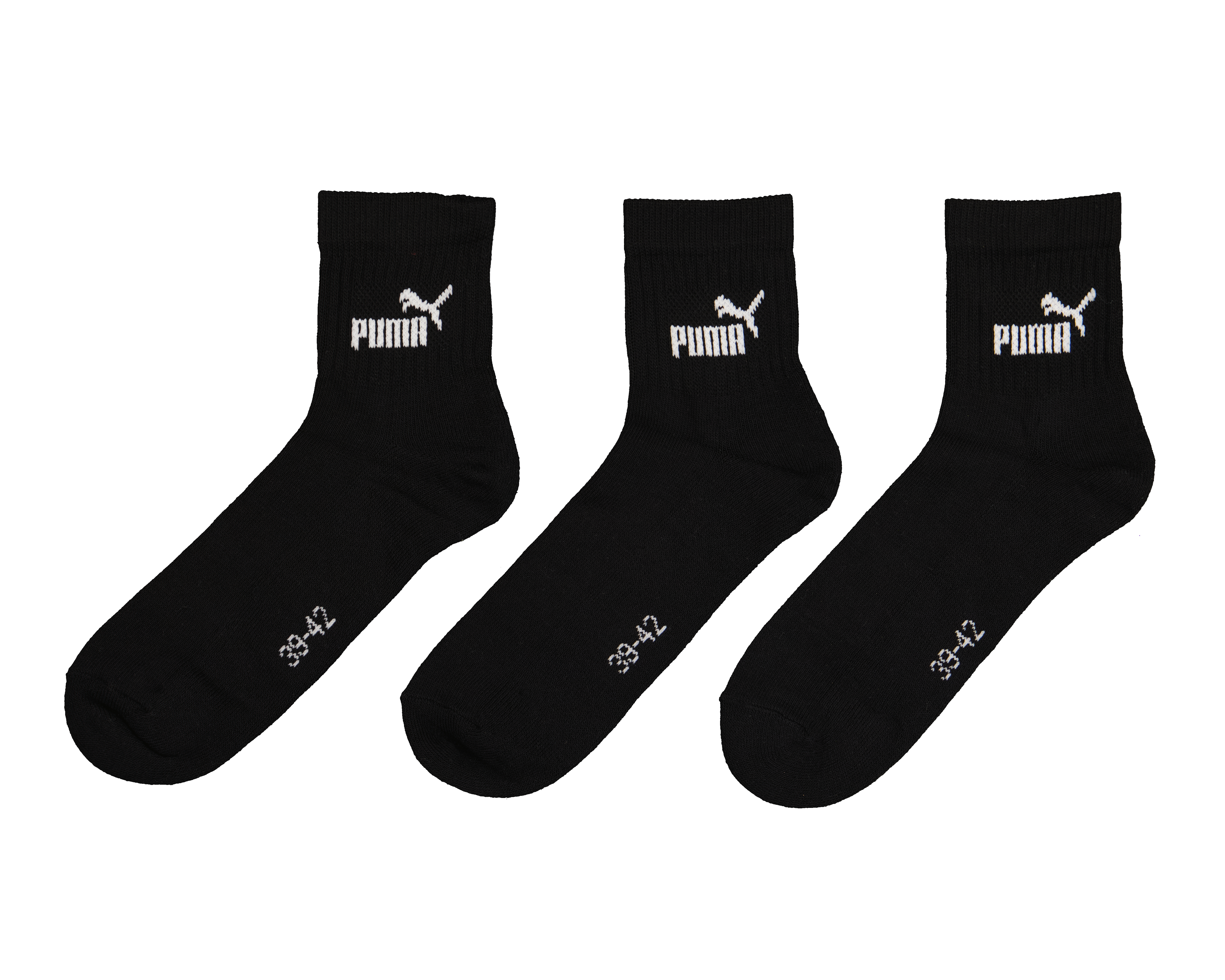 Foto 2 pulgar | Foto 1 | Calcetas Deportivas Puma para Hombre 3 Pares