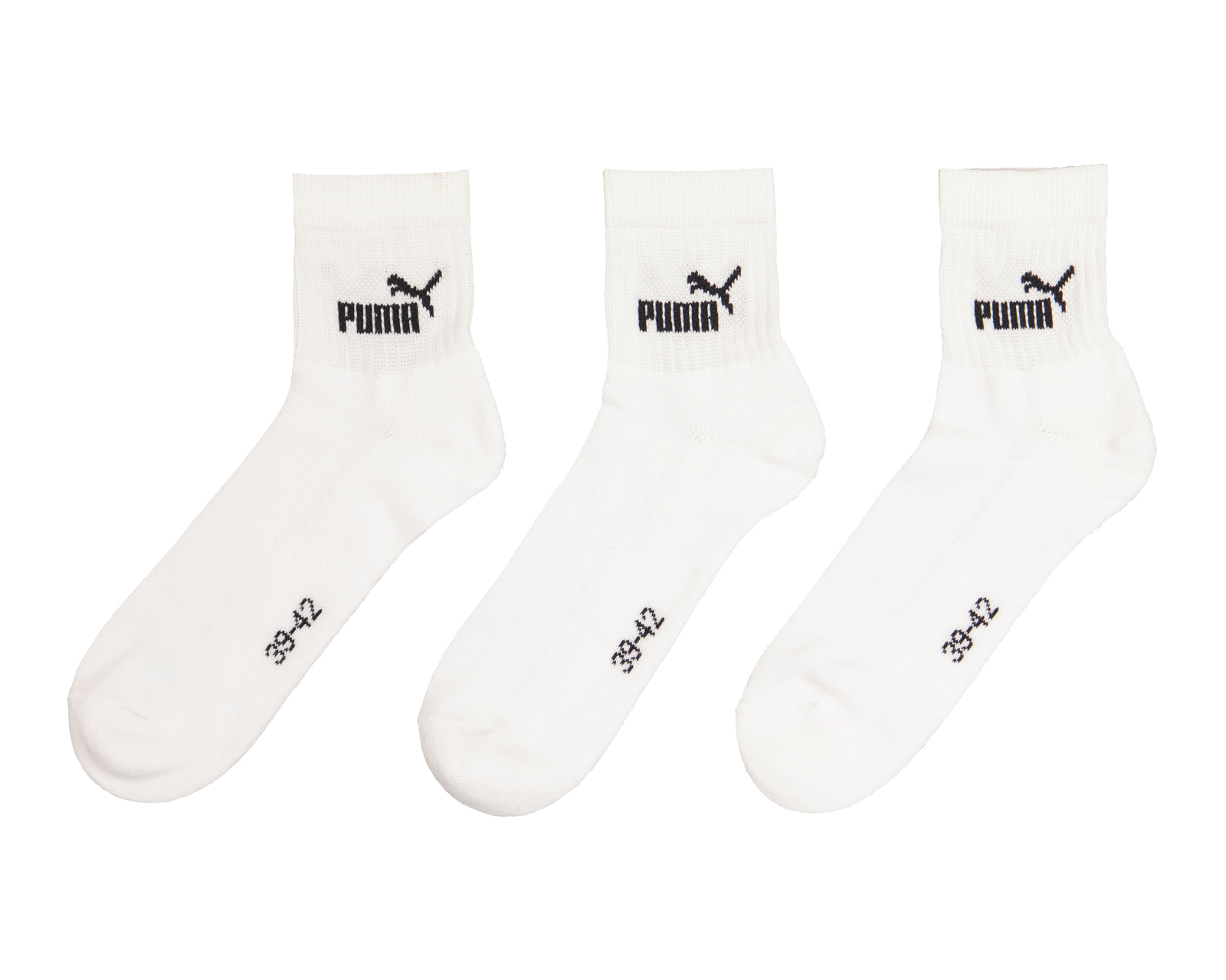 Foto 2 pulgar | Foto 1 | Calcetas Deportivas Puma para Hombre 3 Pares