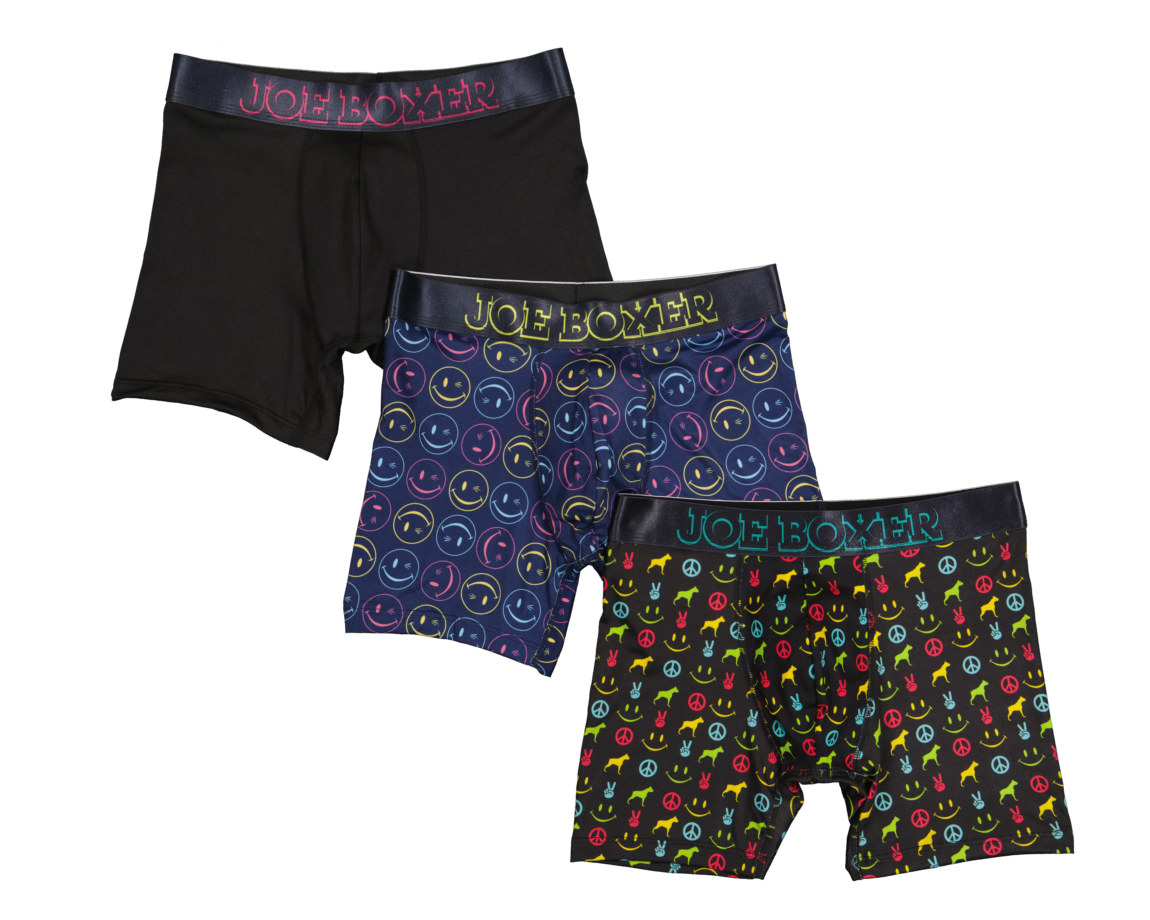 Foto 2 pulgar | Foto 1 | Bóxer Largo Joe Boxer para Hombre 3 Piezas