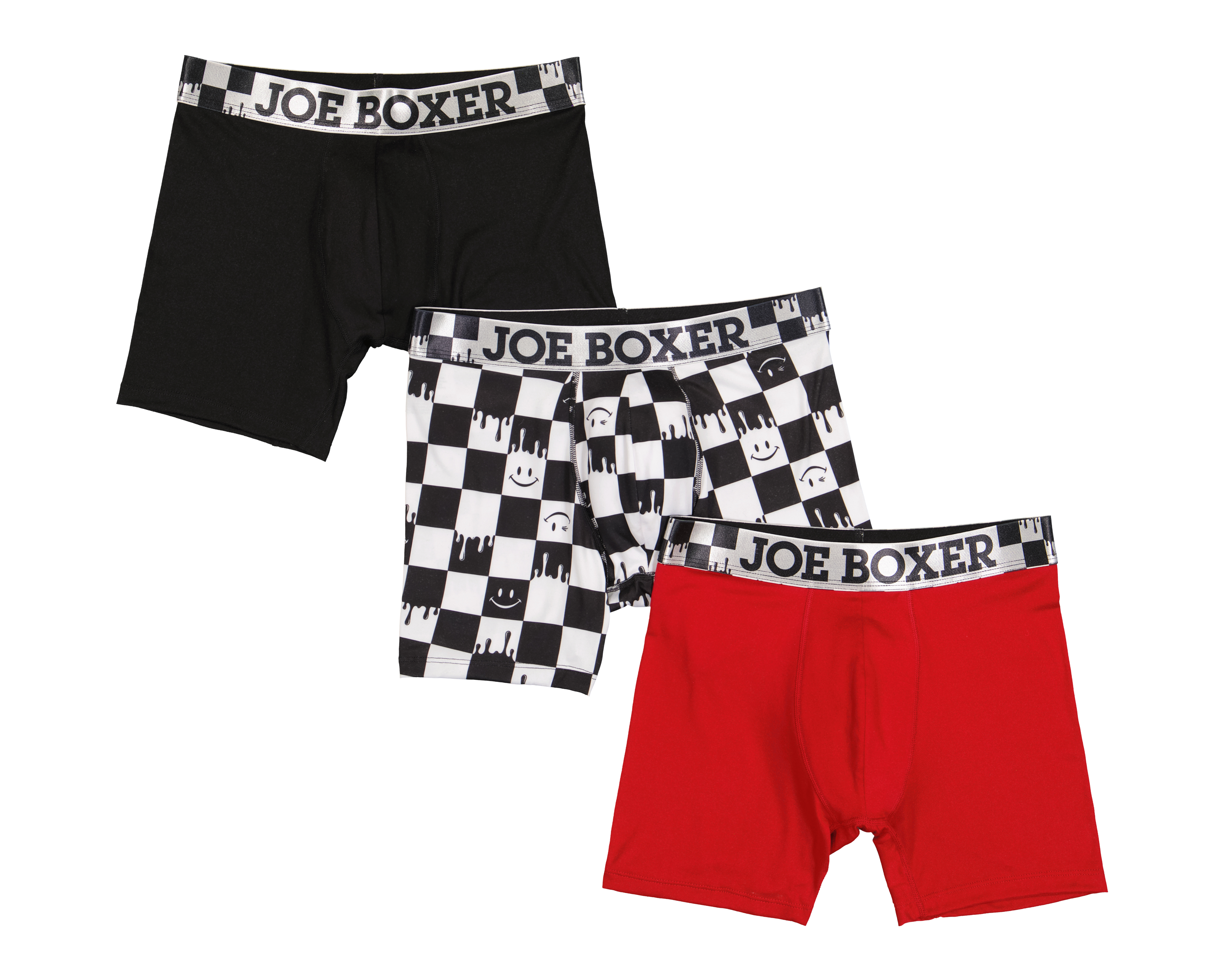 Foto 2 pulgar | Foto 1 | Bóxer Largo Joe Boxer para Hombre 3 Piezas