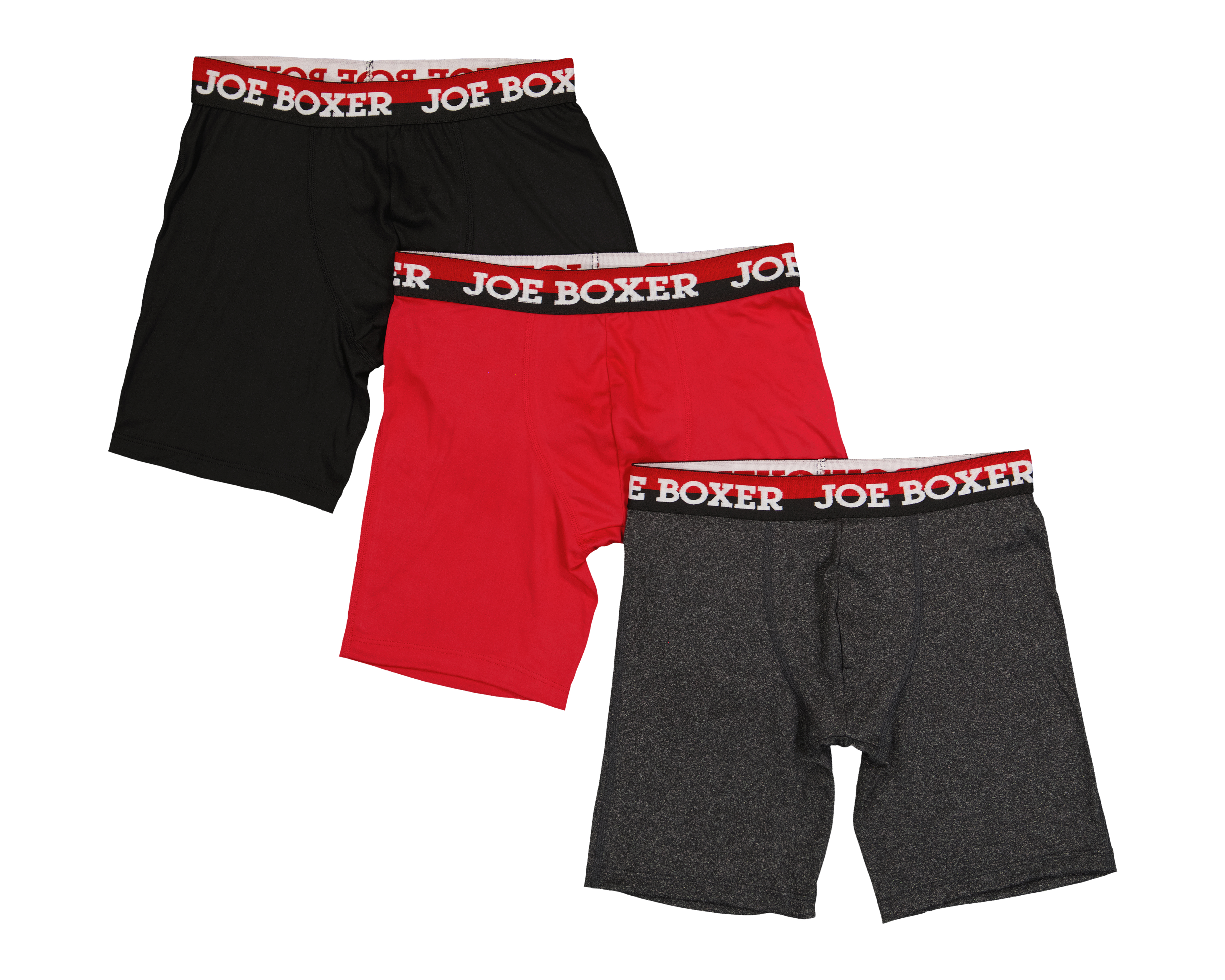 Foto 2 pulgar | Foto 1 | Bóxer Largo Joe Boxer para Hombre 3 Piezas