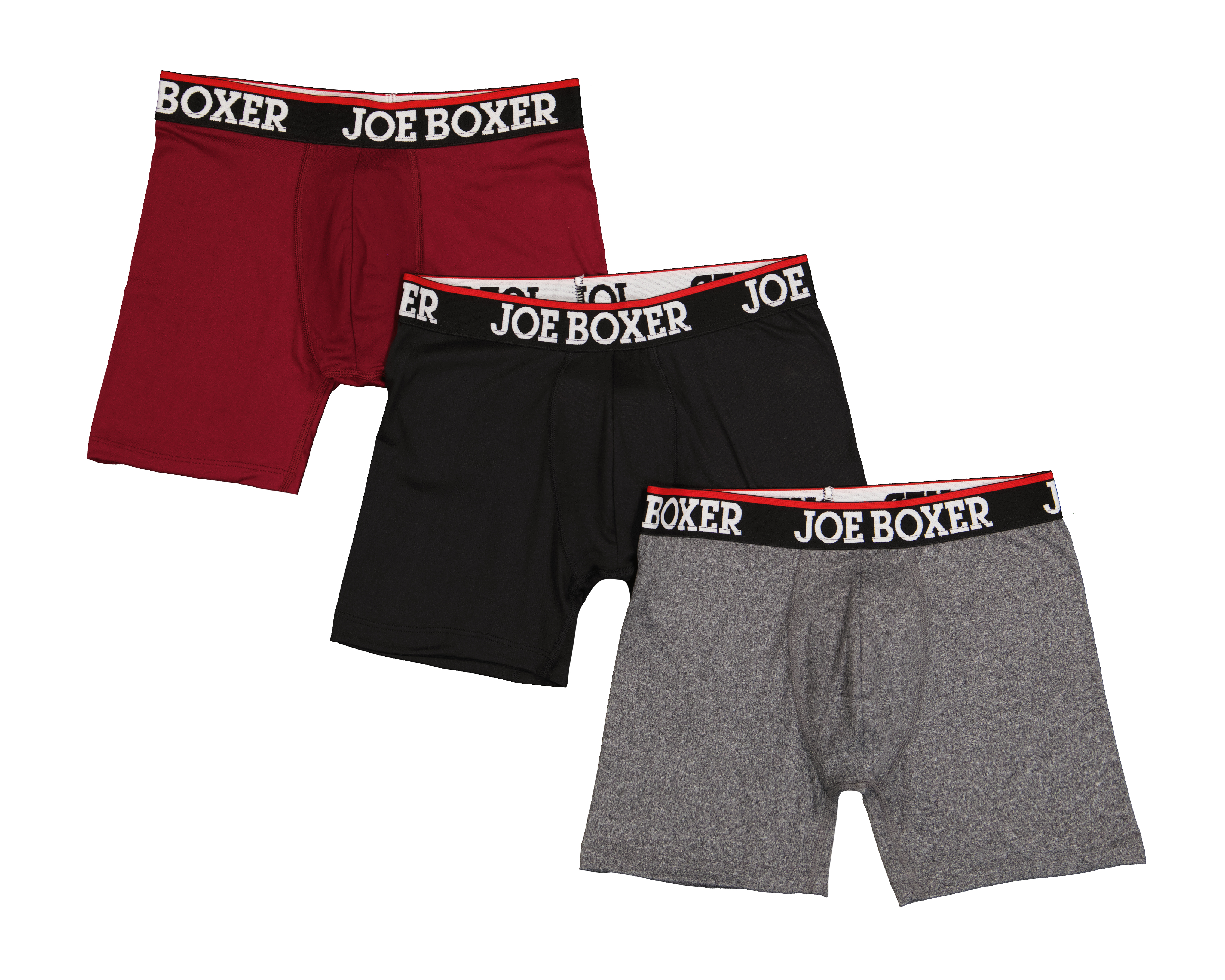 Foto 2 pulgar | Foto 1 | Bóxer Largo Joe Boxer para Hombre 3 Piezas