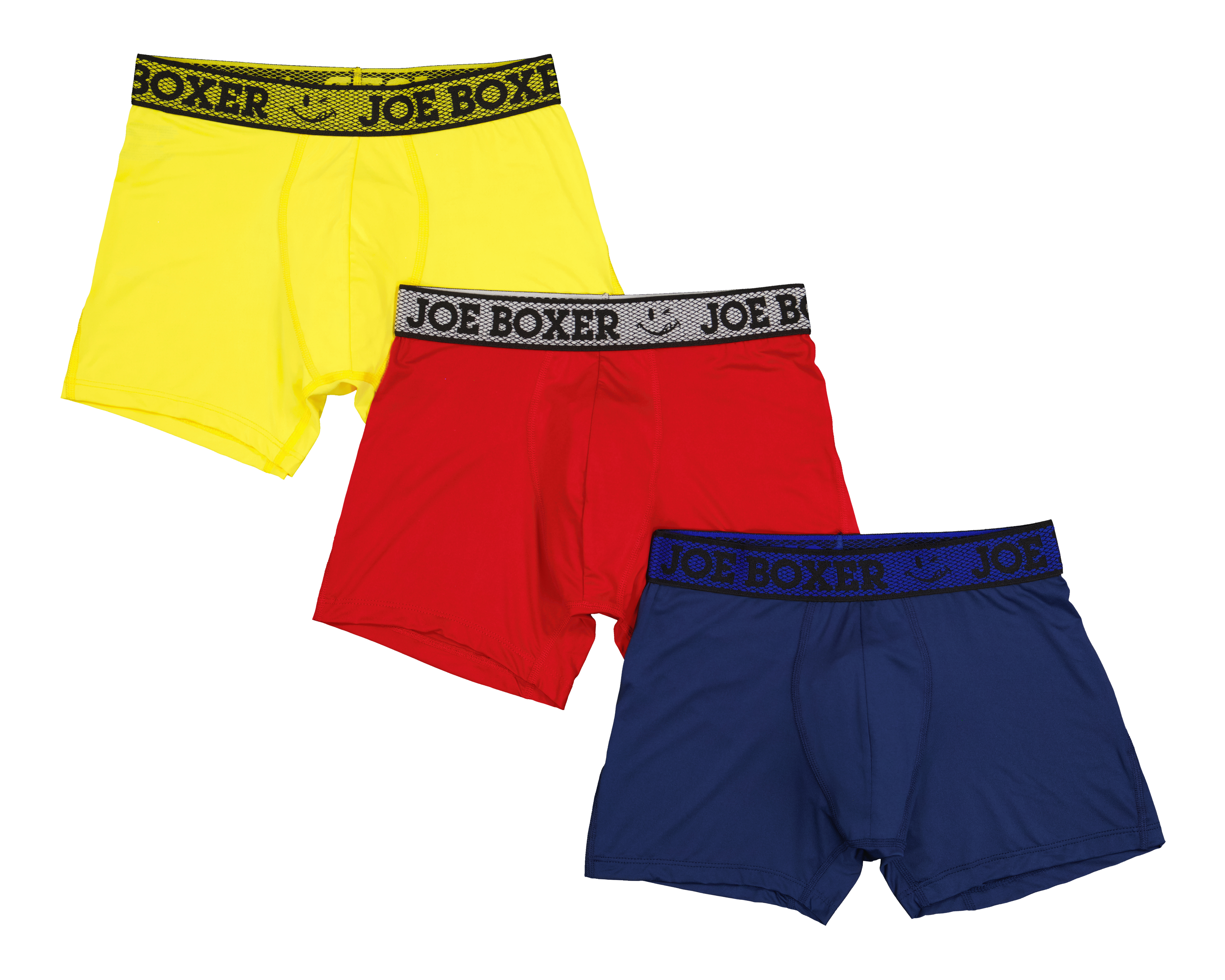 Foto 2 pulgar | Foto 1 | Bóxer Largo Joe Boxer para Hombre 3 Piezas