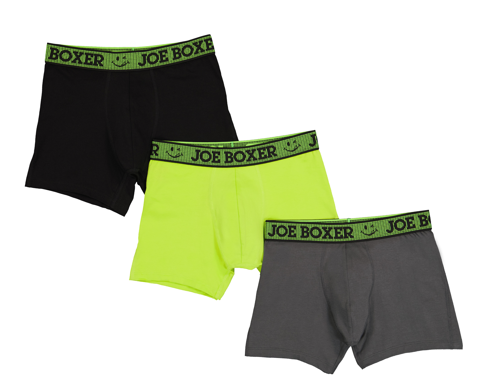 Bóxer Corto Joe Boxer para Hombre 3 Piezas