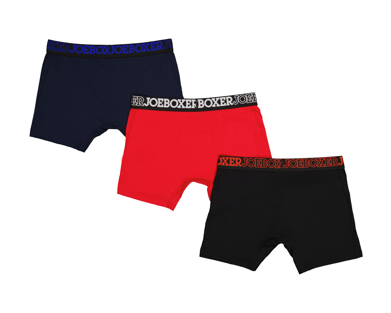 Foto 3 pulgar | Foto 2 | Bóxer Corto Joe Boxer para Hombre 3 Piezas