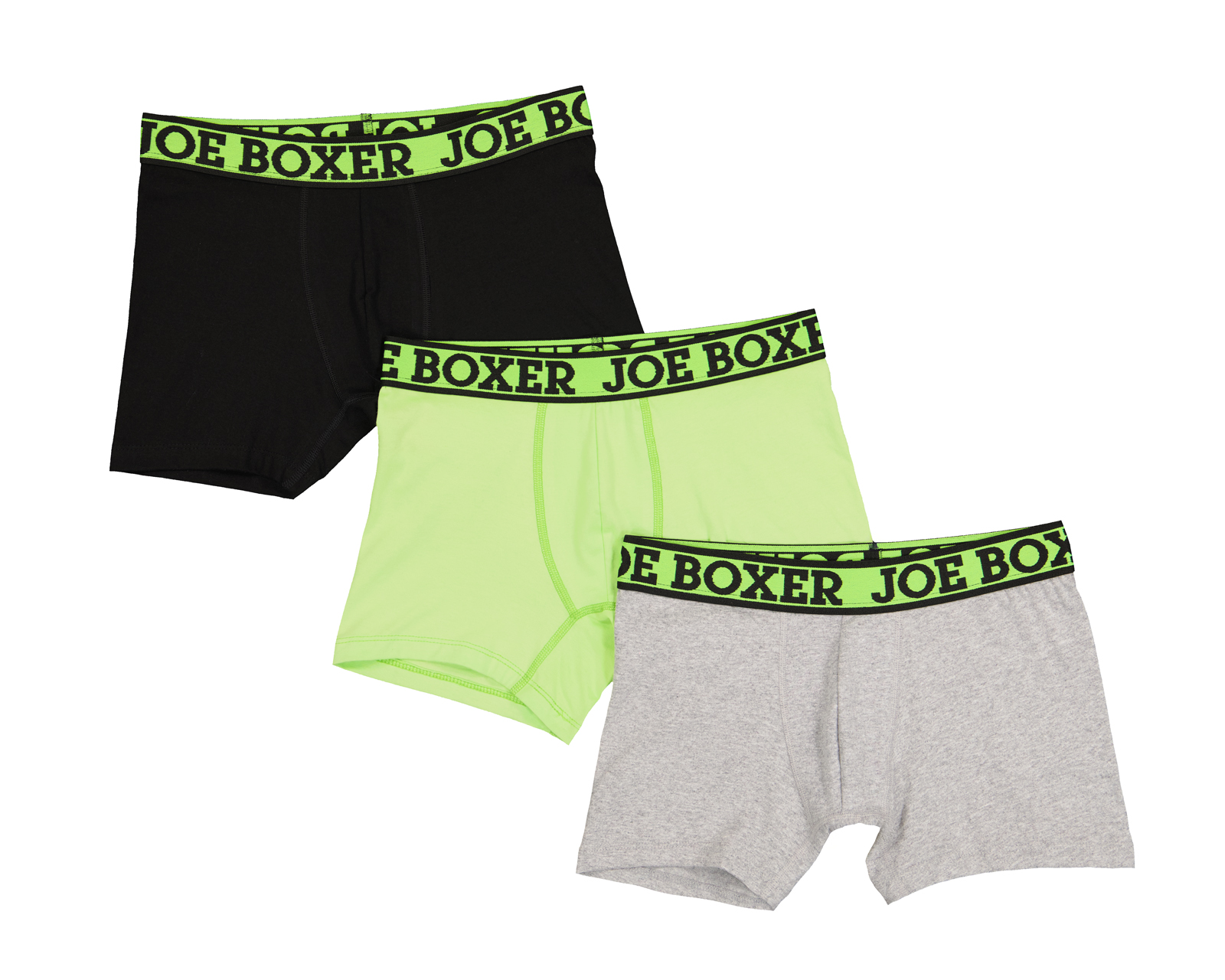 Bóxer Corto Joe Boxer para Hombre 3 Piezas