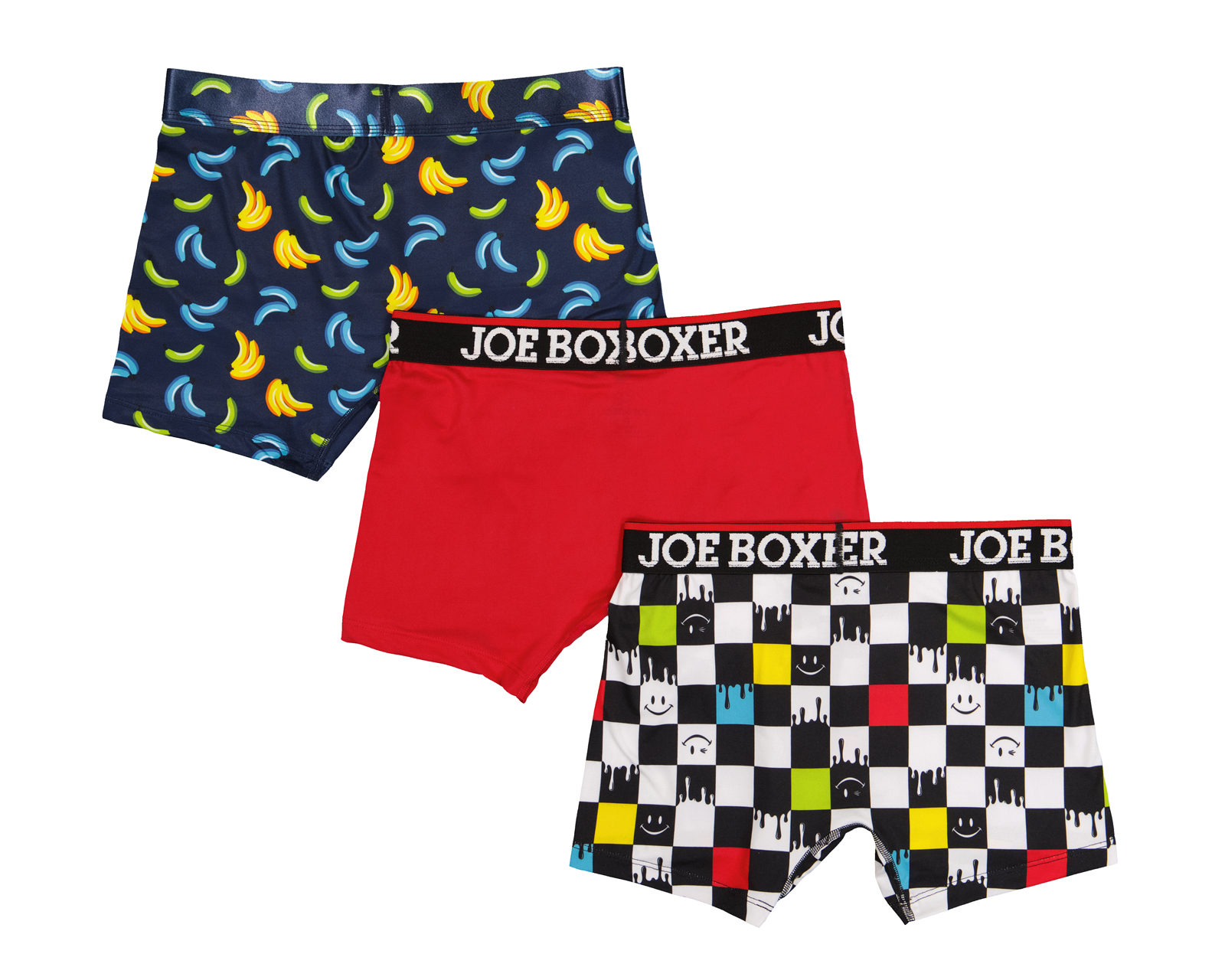 Foto 3 pulgar | Foto 2 | Bóxer Corto Joe Boxer para Hombre 3 Piezas